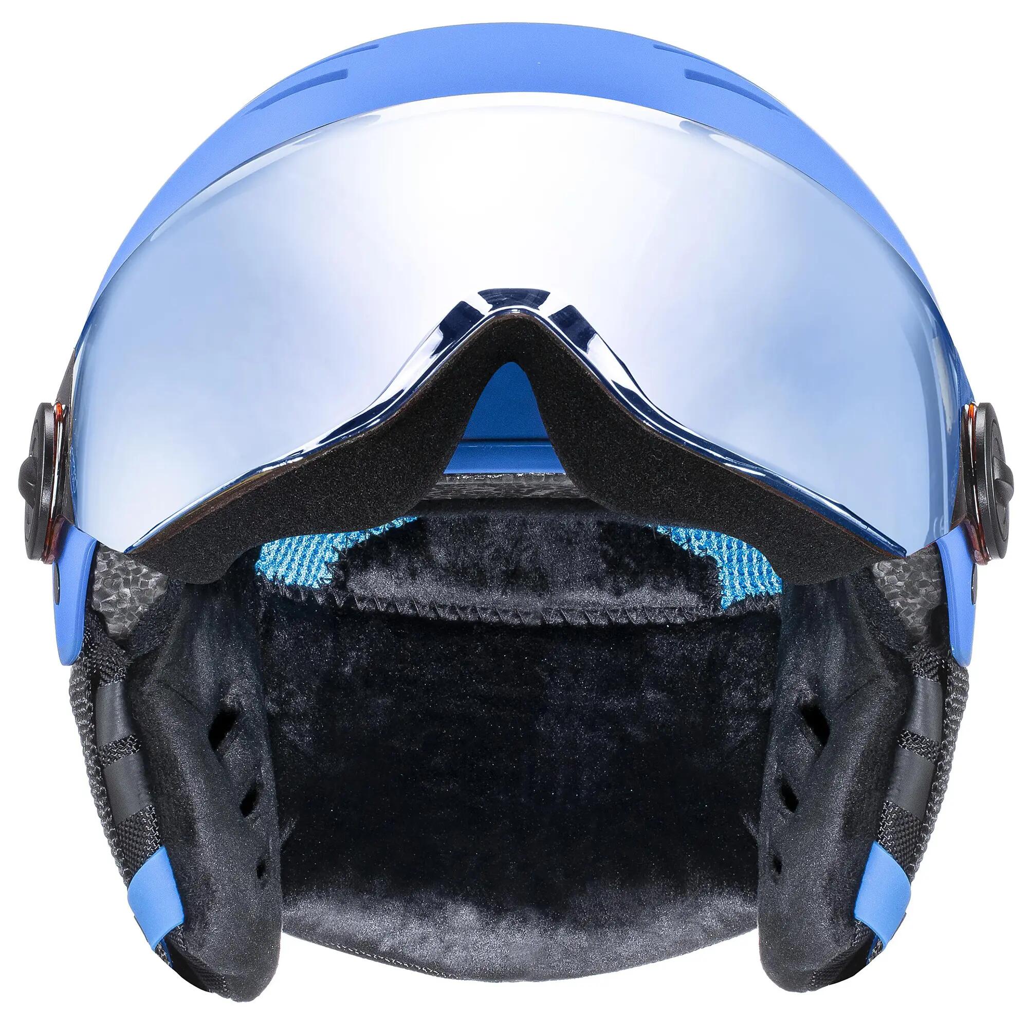 Casco De Esquí / Snow Rocket Jr Visor Blue Matt Niño 3/7