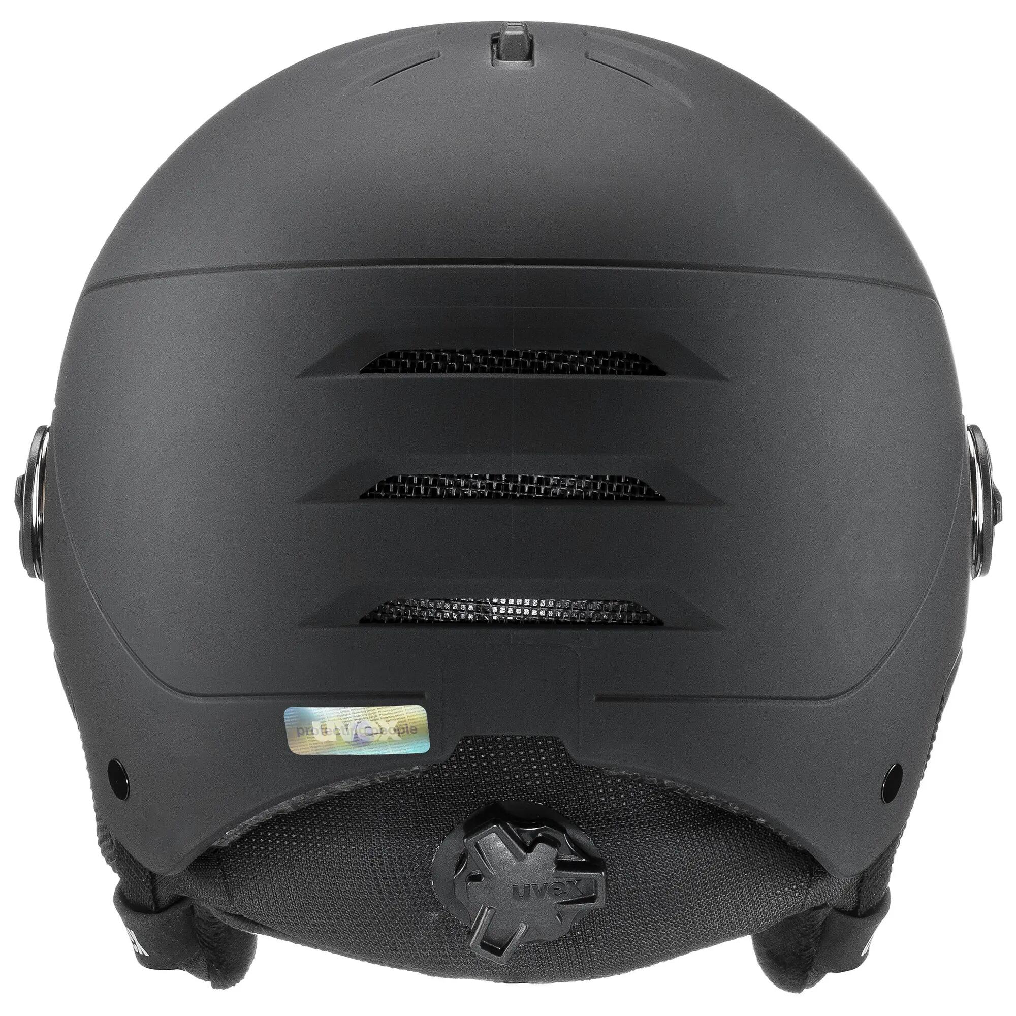 Ski- en snowboardhelm Wanted Visor Black Matt heren 2/6