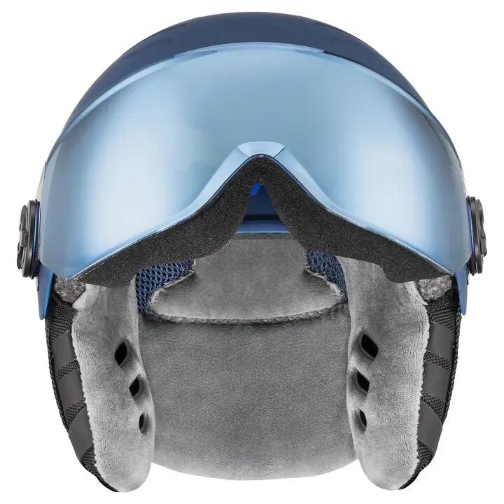 Ski / Snow Helmet Rocket Jr. Vis Blue Puzzle M Boys 2/5
