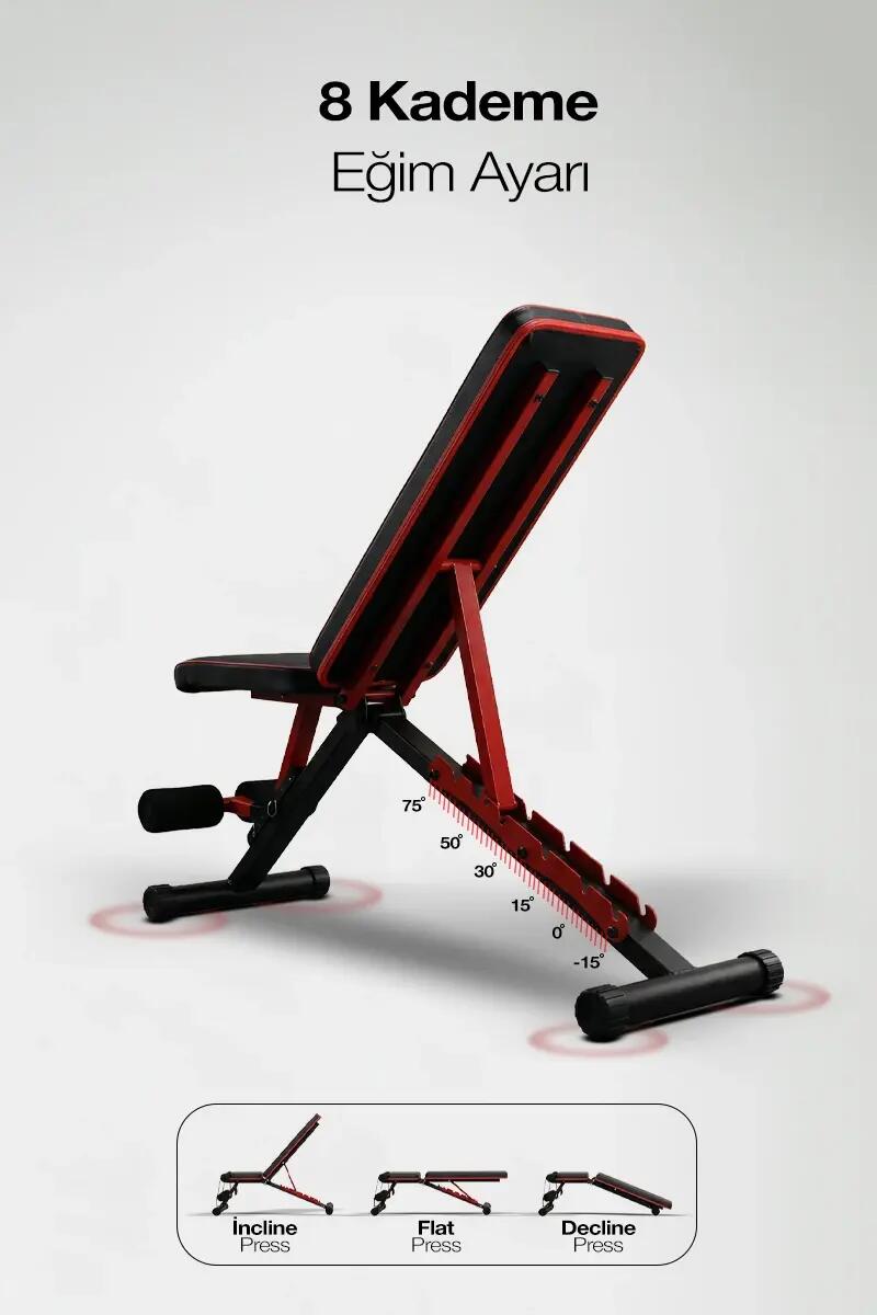 Versal Light - Ayarlanabilir & Katlanabilir Bench Sehpası ve Atlama İpi 4/7