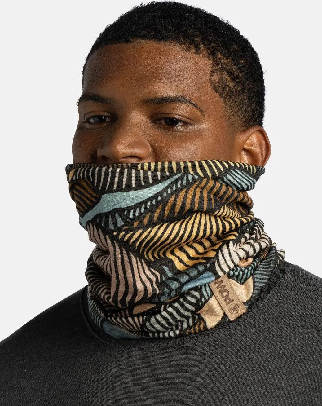 Tour De Cou Buff Merino Lightweight Prints Arlof Pow 4/4