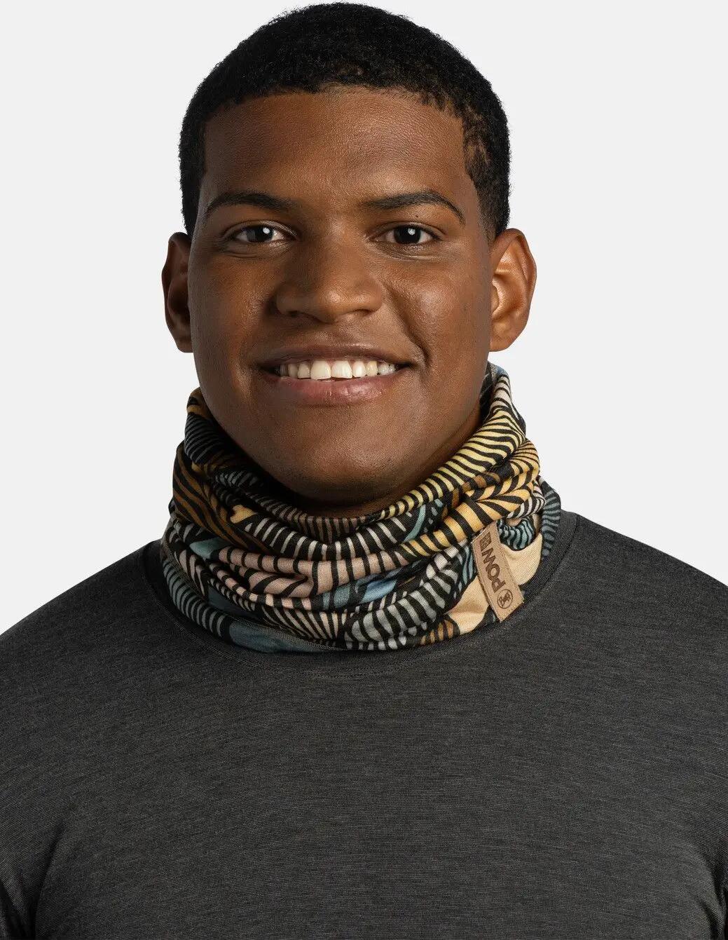 Tour De Cou Buff Merino Lightweight Prints Arlof Pow 3/4