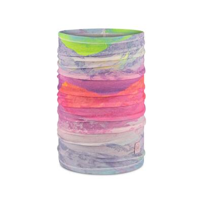 Halswarmer van merinowol, lichtgewicht, met prints: arci, lilac, ice