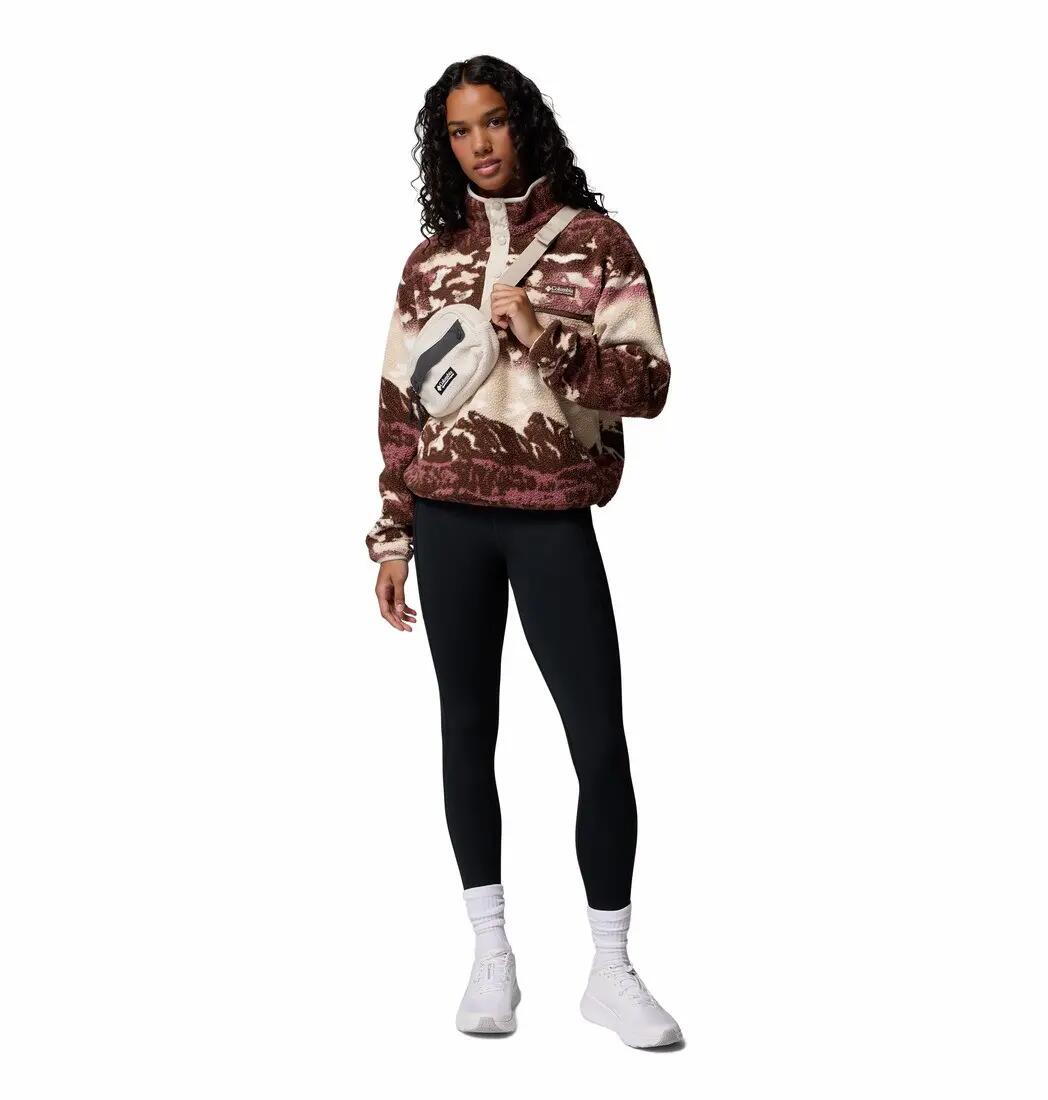 COLUMBIA Helvetia™ II Printed Cropped Half Snap - Tobacco Sisters 3/7