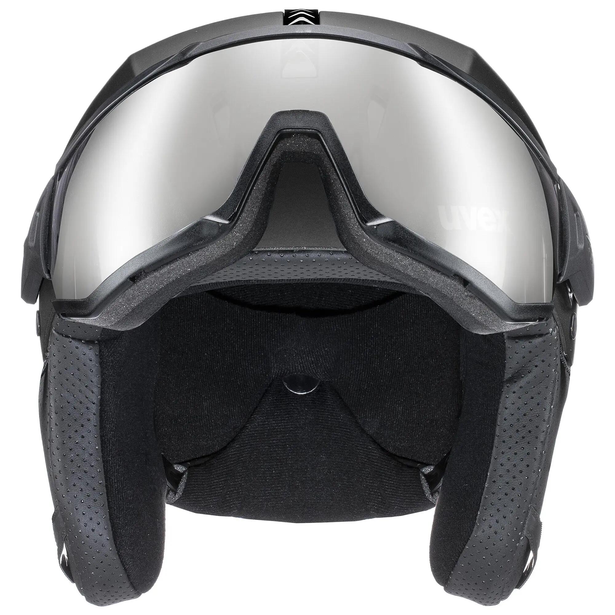 Men's Instinct Visor Black Matt Ski / Snow Helmet 3/6