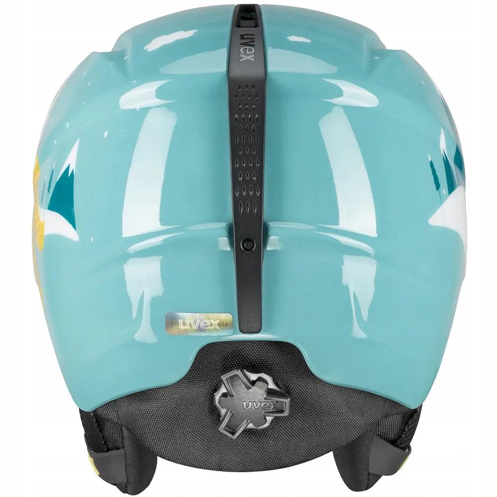 Boys' Viti Turquoise Rabbit Ski / Snowboard Helmet 3/5