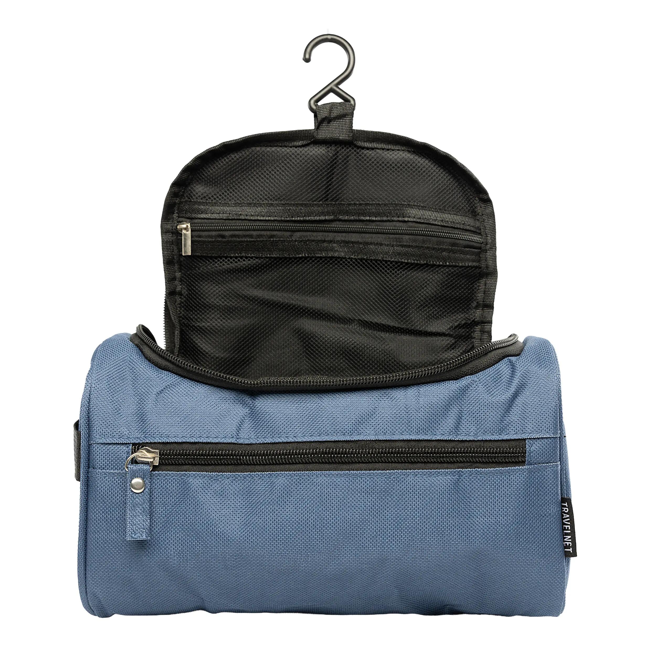 Travelnet Beauty Case con Gancio, Beauty Case da Viaggio Spazioso 4,5 litri 6/7