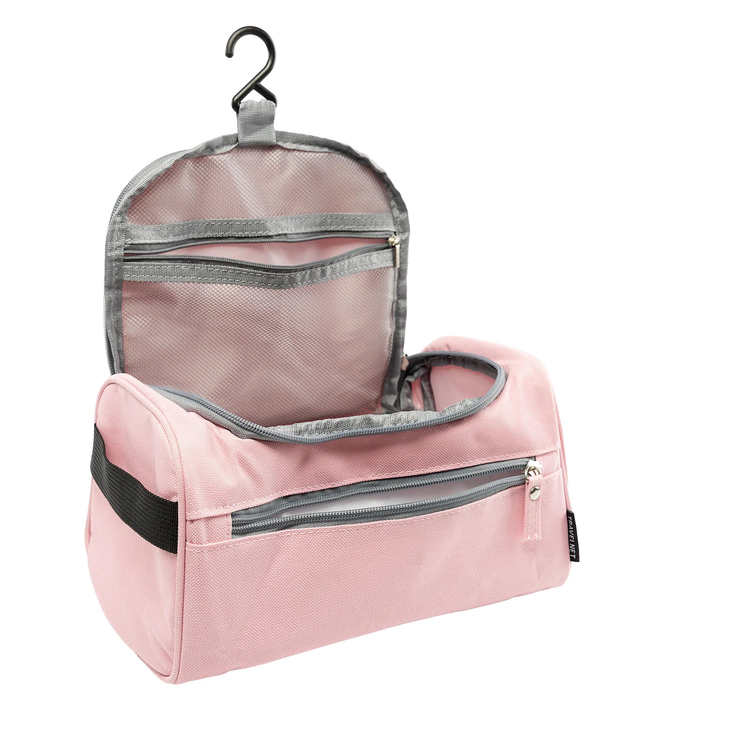 Travelnet Beauty Case con Gancio, Beauty Case da Viaggio Spazioso 4,5 litri 5/7