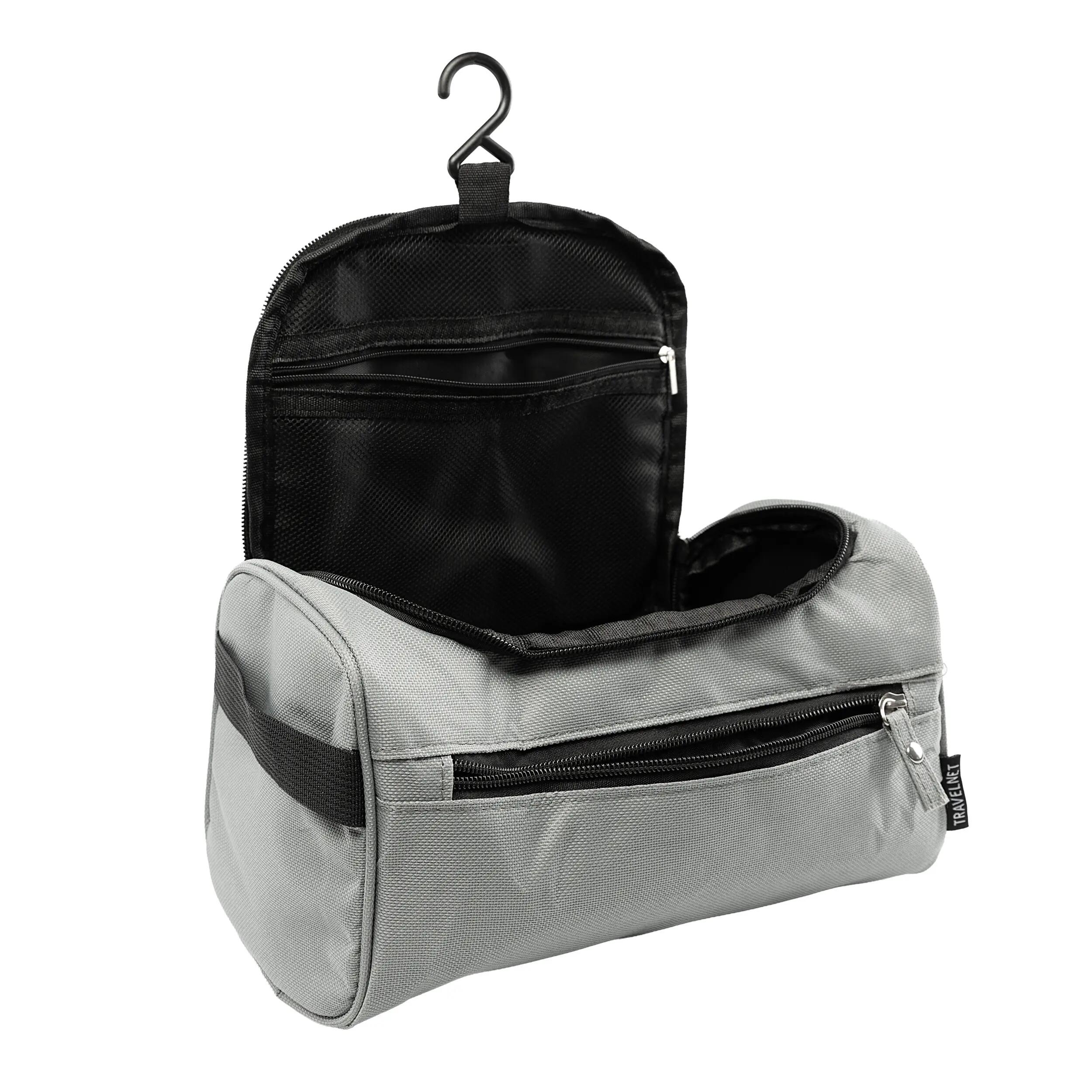 Travelnet Trousse de toilette avec crochet, spacieuse, 4,5 L 5/7