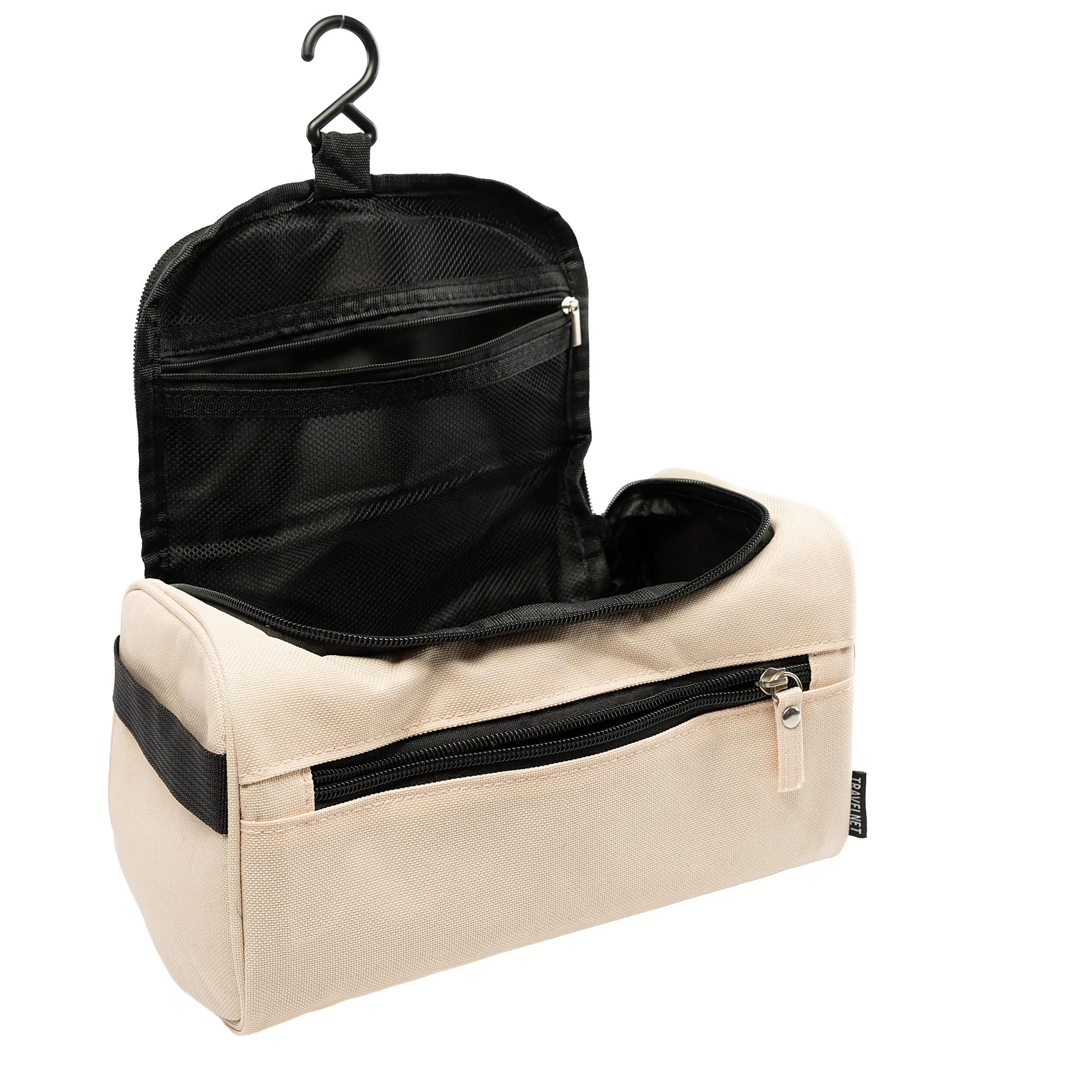 Travelnet Beauty Case con Gancio, Beauty Case da Viaggio Spazioso 4,5 litri 5/7