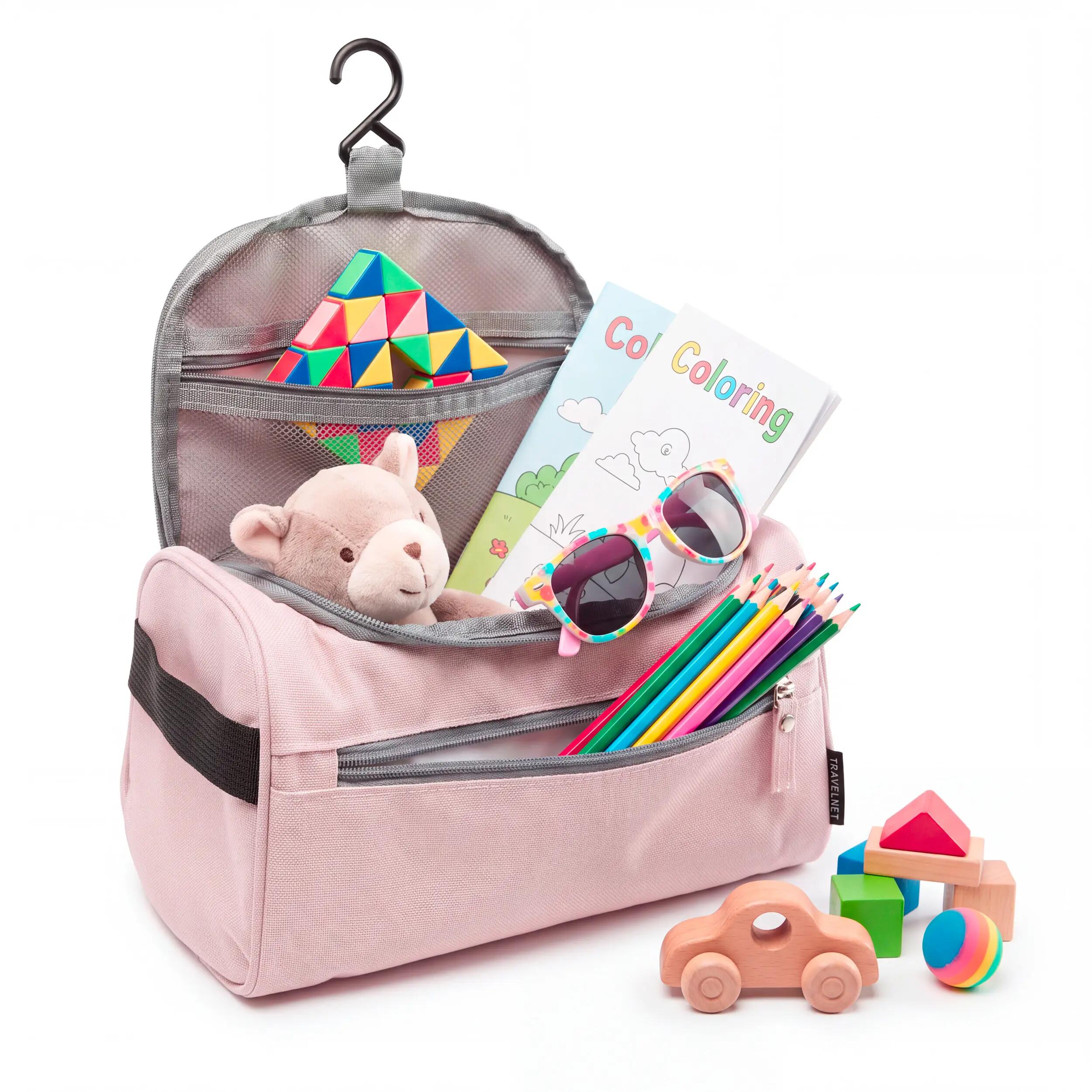 Travelnet Beauty Case con Gancio, Beauty Case da Viaggio Spazioso 4,5 litri 4/7