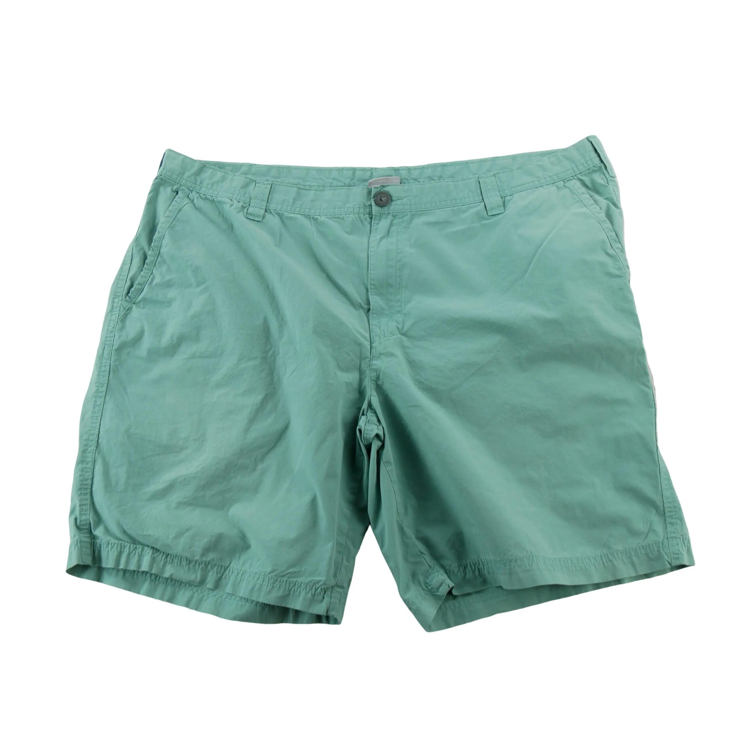 Pantaloni scurți bărbați croială dreaptă turcoaz