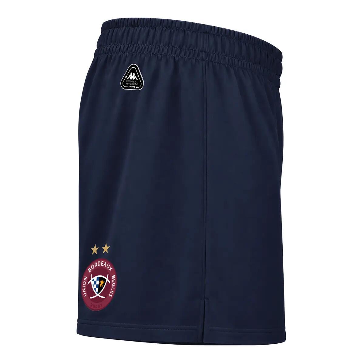 Kappa Union Bordeaux Bègles Europese Beker 2026/2027 Short Volwassenen 3/3