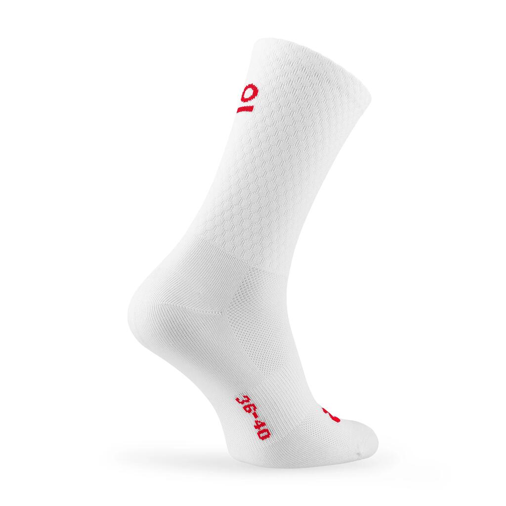 Чорапи Eroe Logo White (Red)