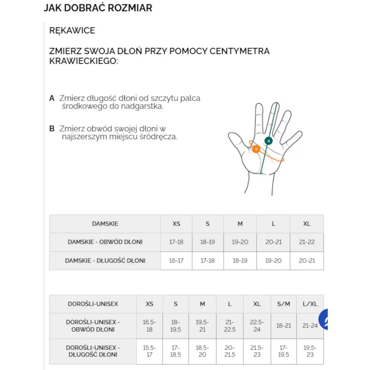 Rękawice Narciarskie Damskie 4F 3M Thinsulate Ciepłe Zimowe Czarne 2/3