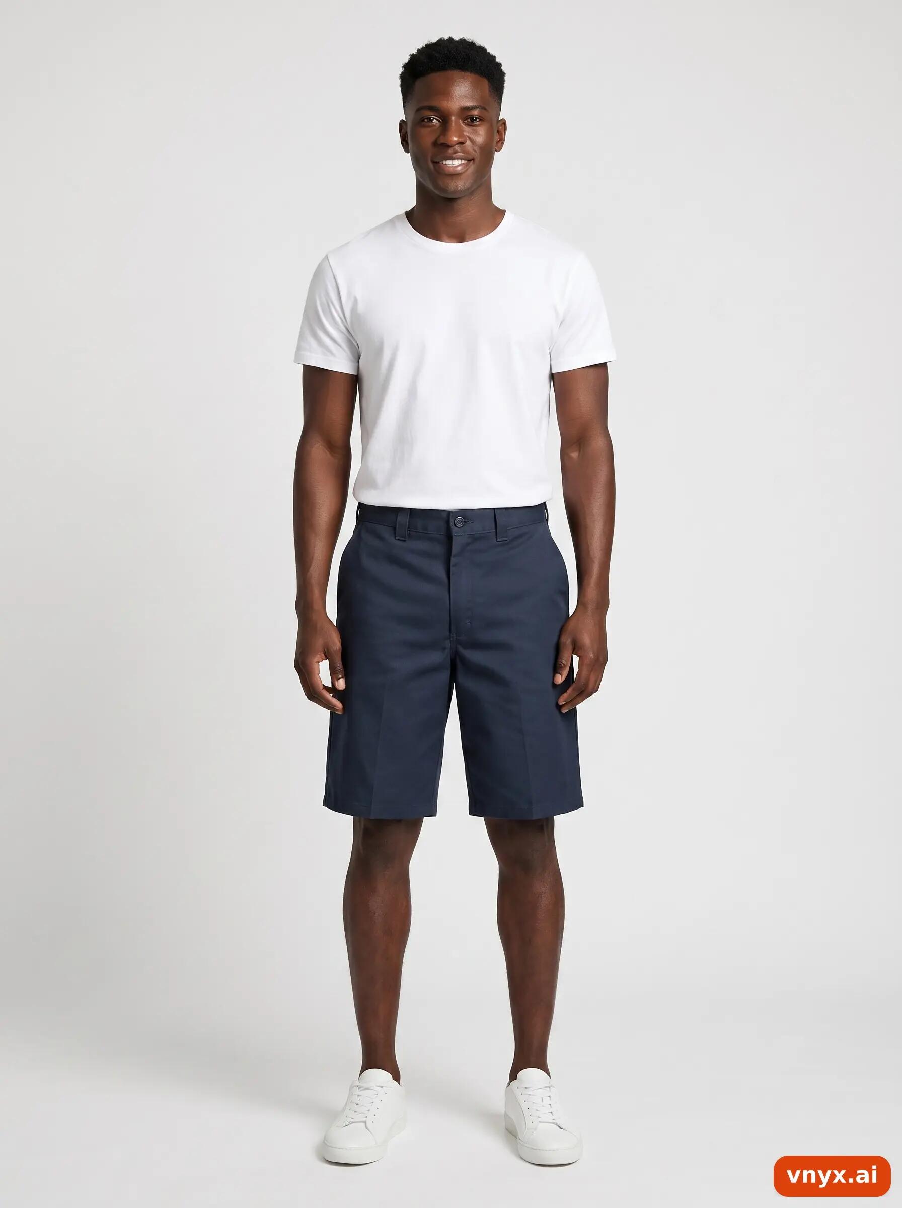Second Life - Vintage Dickies Navy Shorts Men W38 3/6