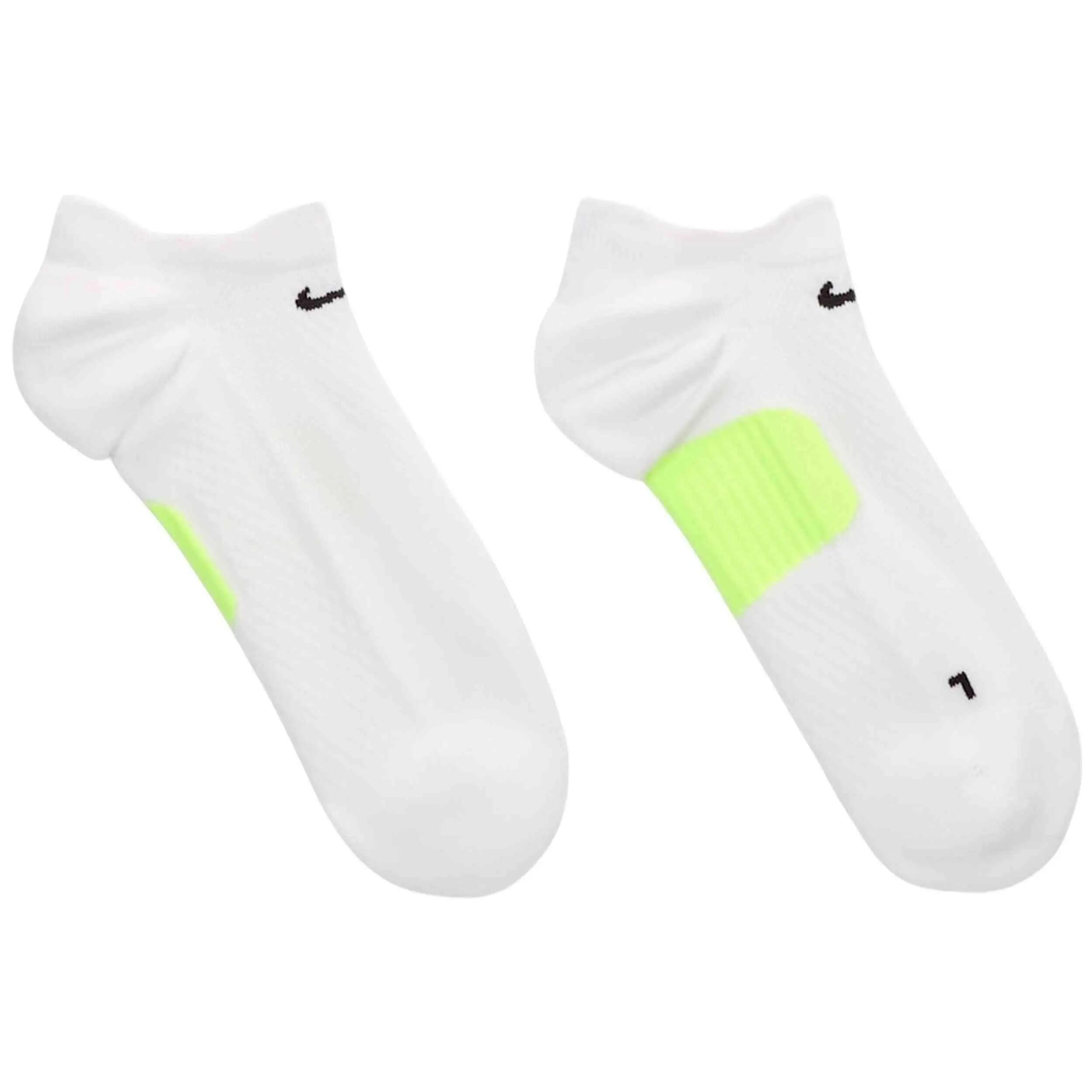 Meias Nike modelo HV6937-100 para unissex 3/4