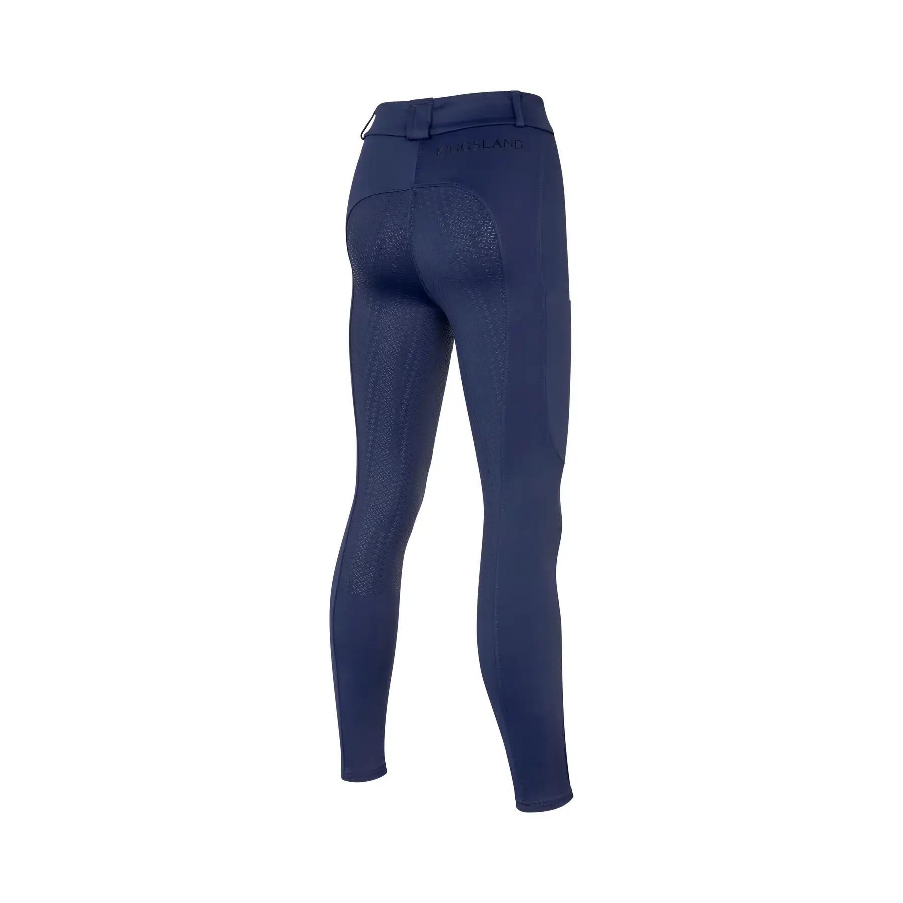 Pantaloni da equitazione full grip da donna Kingsland Katty 2/2