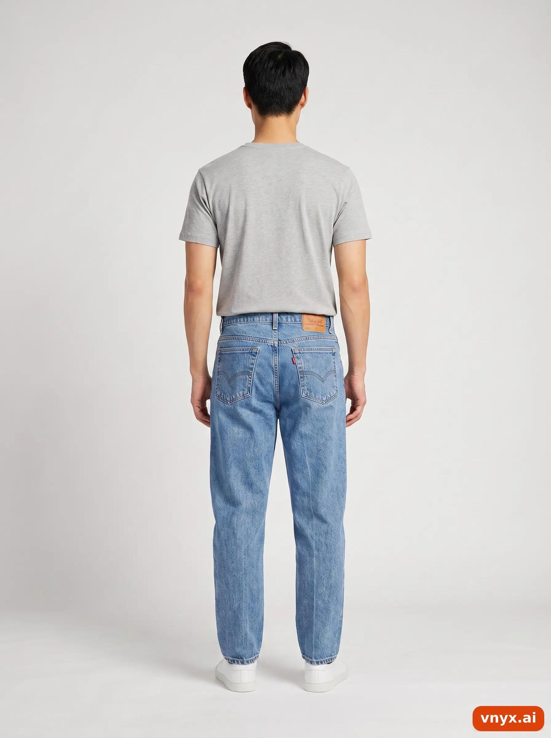 Second Life - Vintage LEVI STRAUSS & CO. Blue Jeans Men W36 L30 4/6