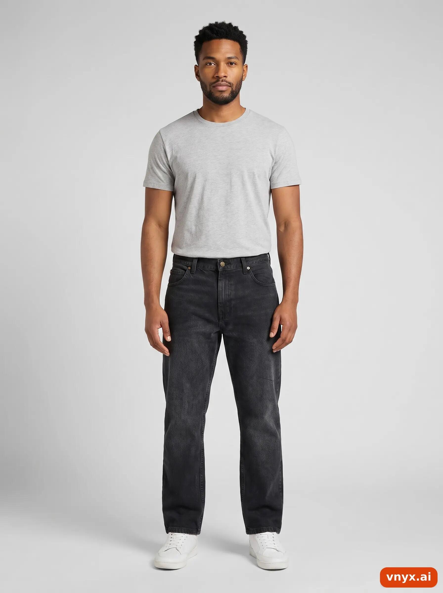 Second Life - Vintage Lee Black Jeans Men W33 3/6