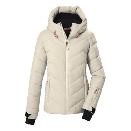 Damen Ski-Steppjacke Steppjacke mit Kapuze