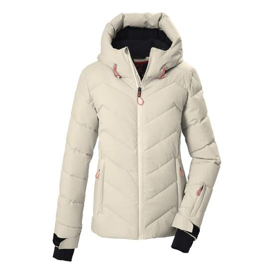 Damen Ski-Steppjacke Steppjacke mit Kapuze