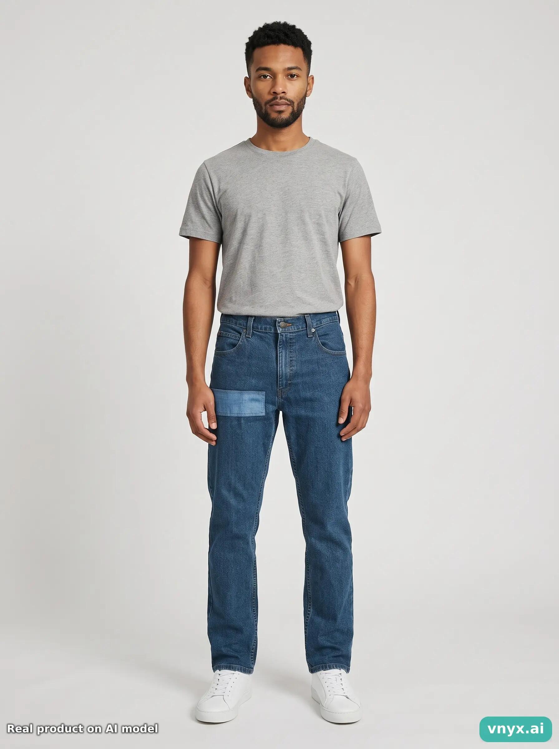 Second Life - Dickies Blue Jeans Men 34x32 6/6