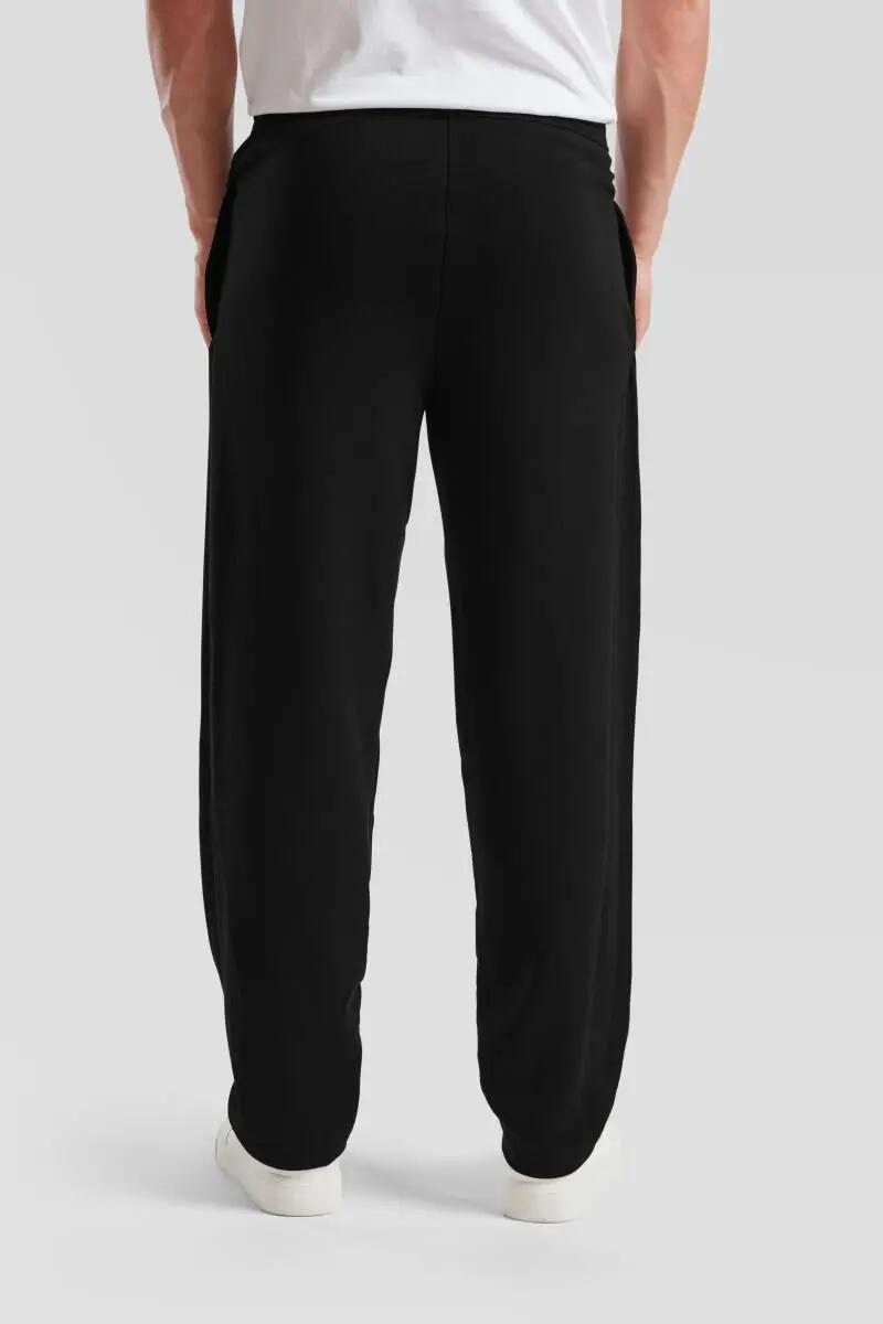 Pack de 2 Pantalones de Chándal para Hombre – Suaves, Corte Recto (Negro) 3/4