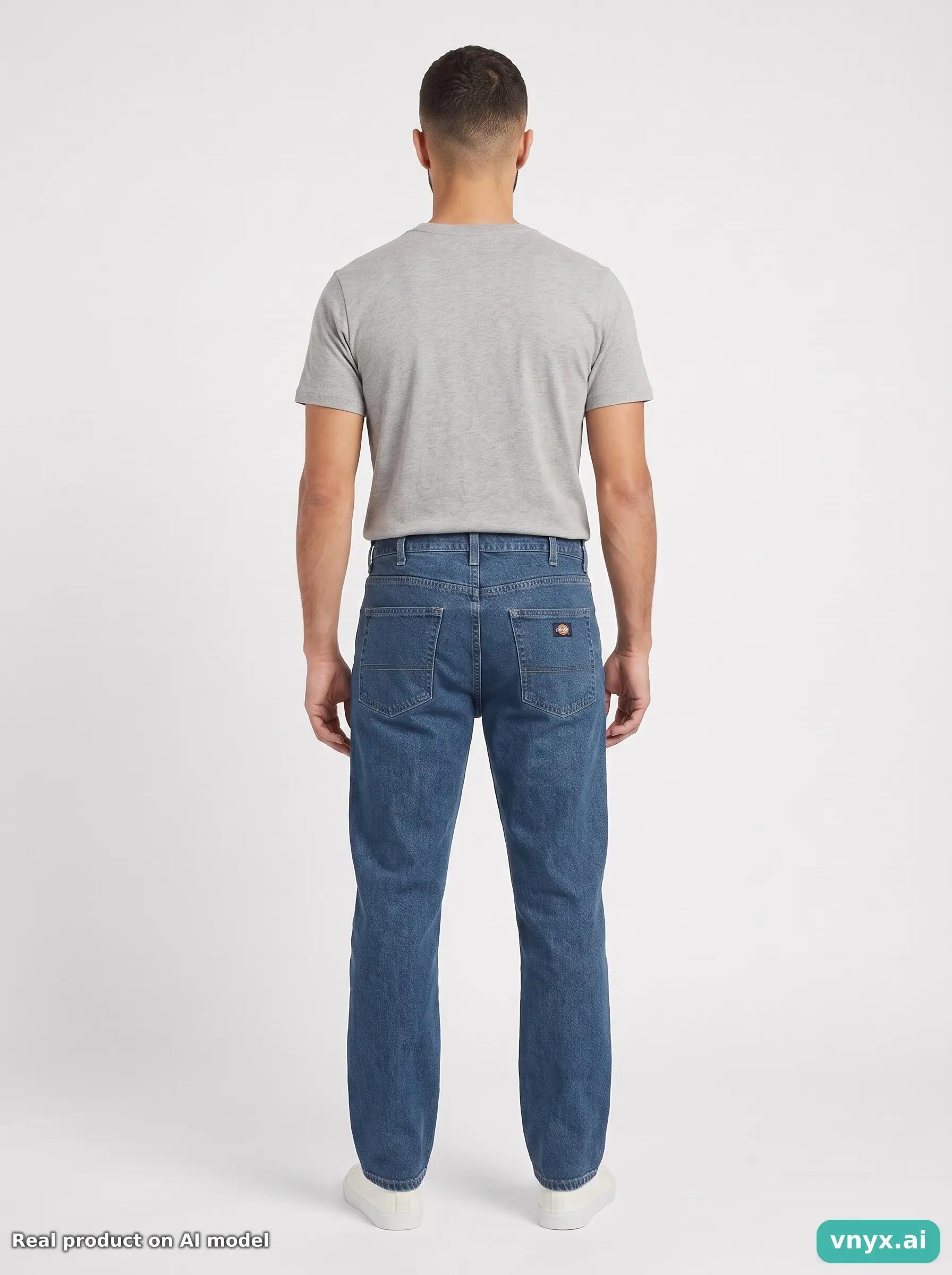 Second Life - Dickies Blue Jeans Men 34x32 4/6