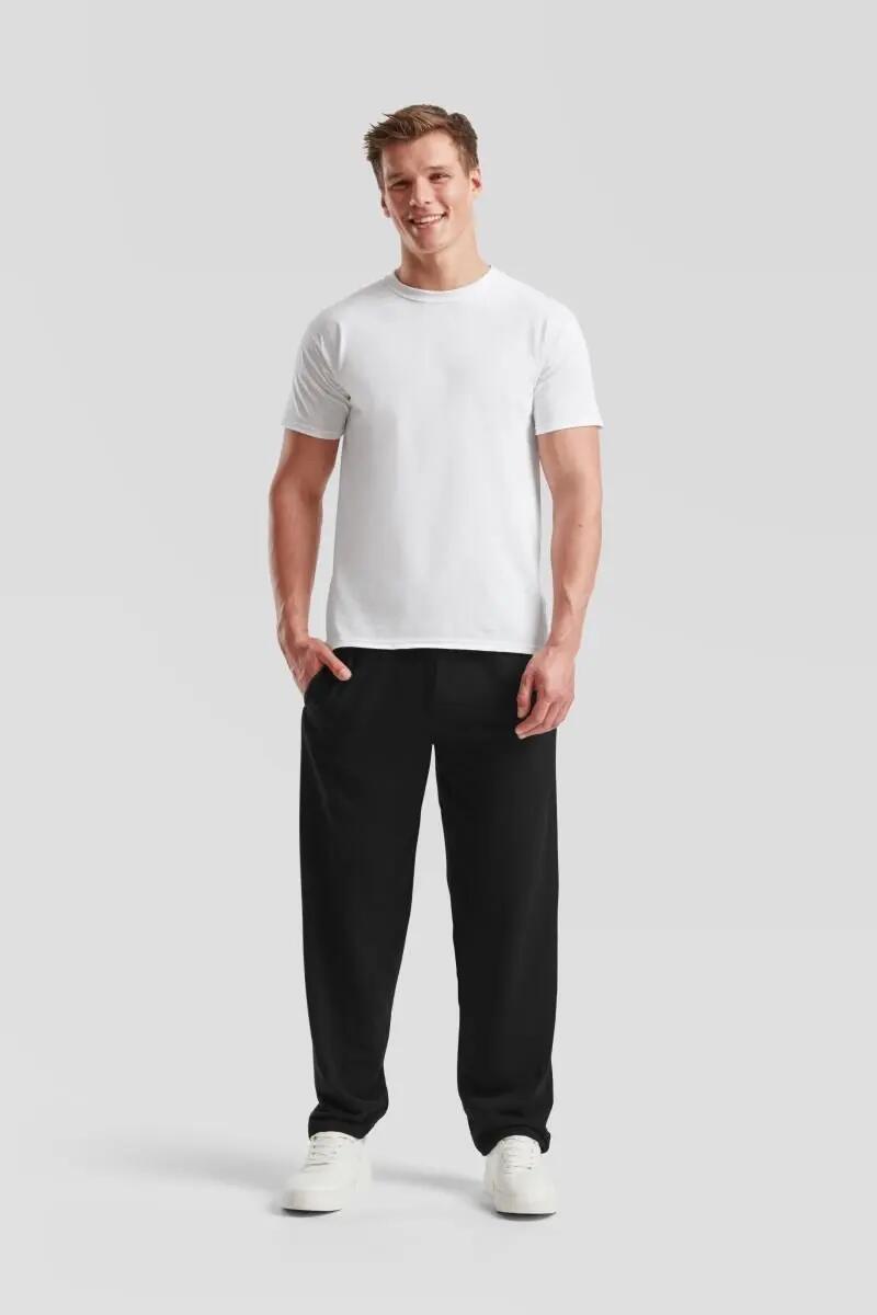 Pack de 2 Pantalones de Chándal para Hombre – Suaves, Corte Recto (Negro) 2/4