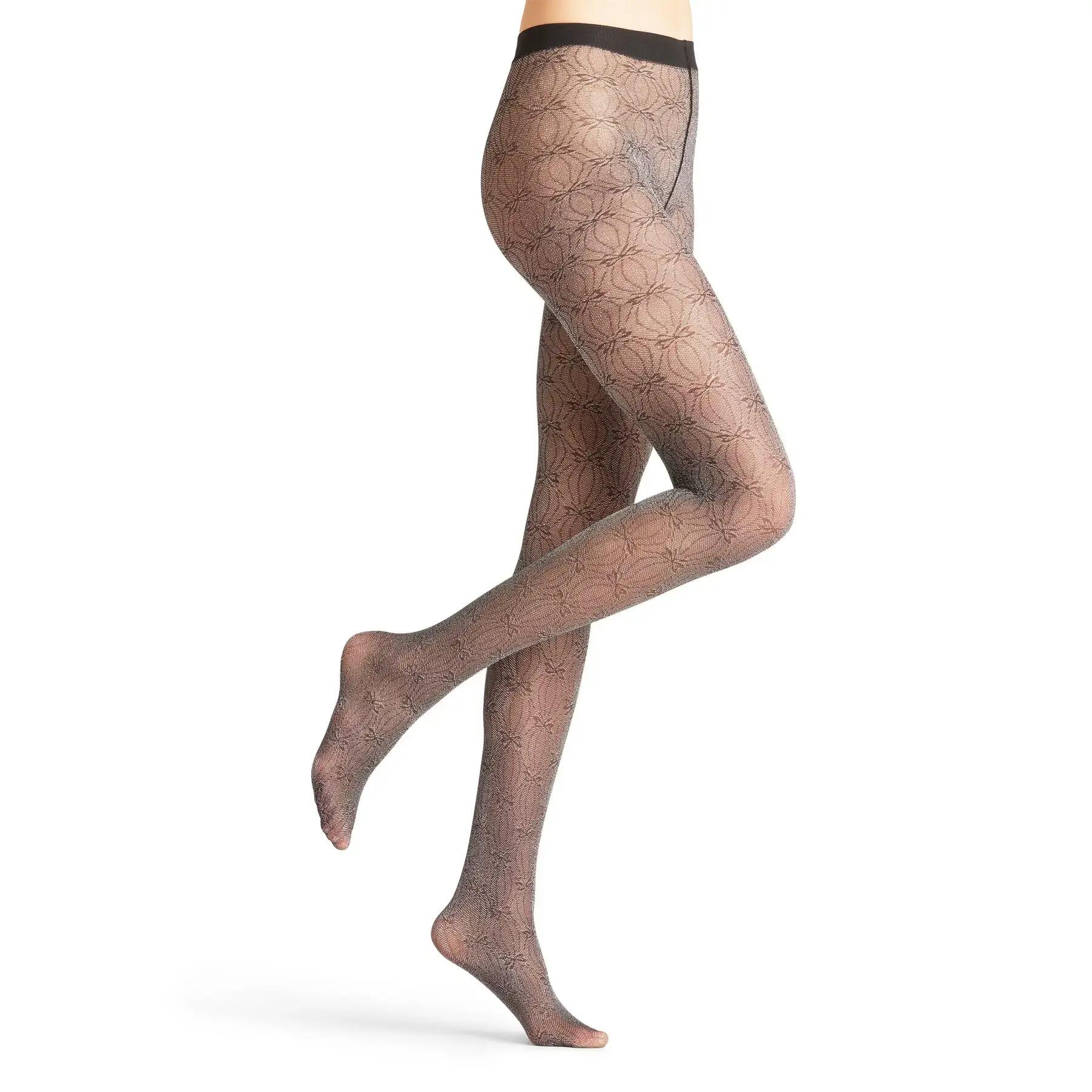 Rajstopy damskie Falke Glitzy Bow 3/7