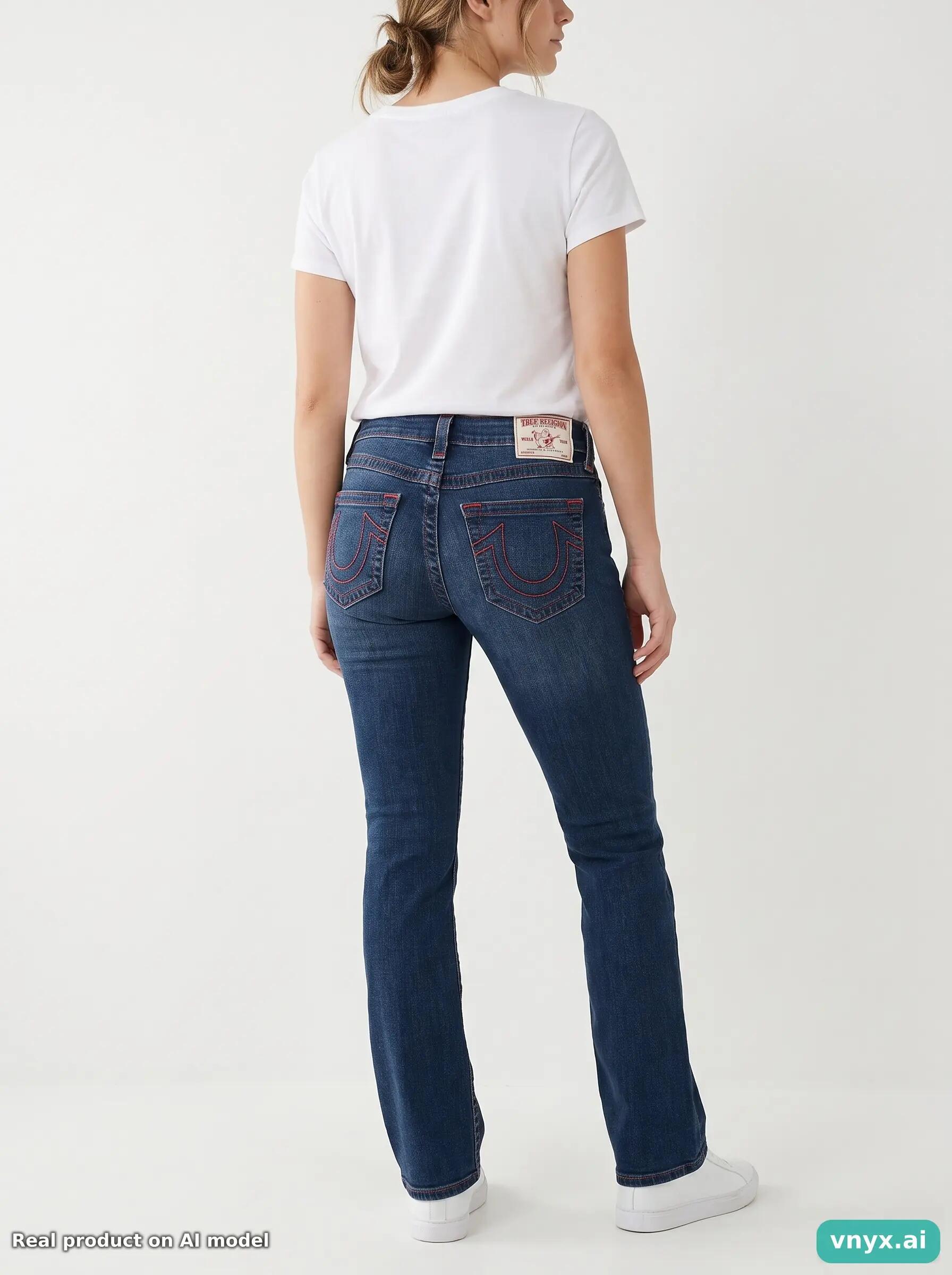 Second Life - Vintage True Religion Blue Jeans Women 28 L28 5/6