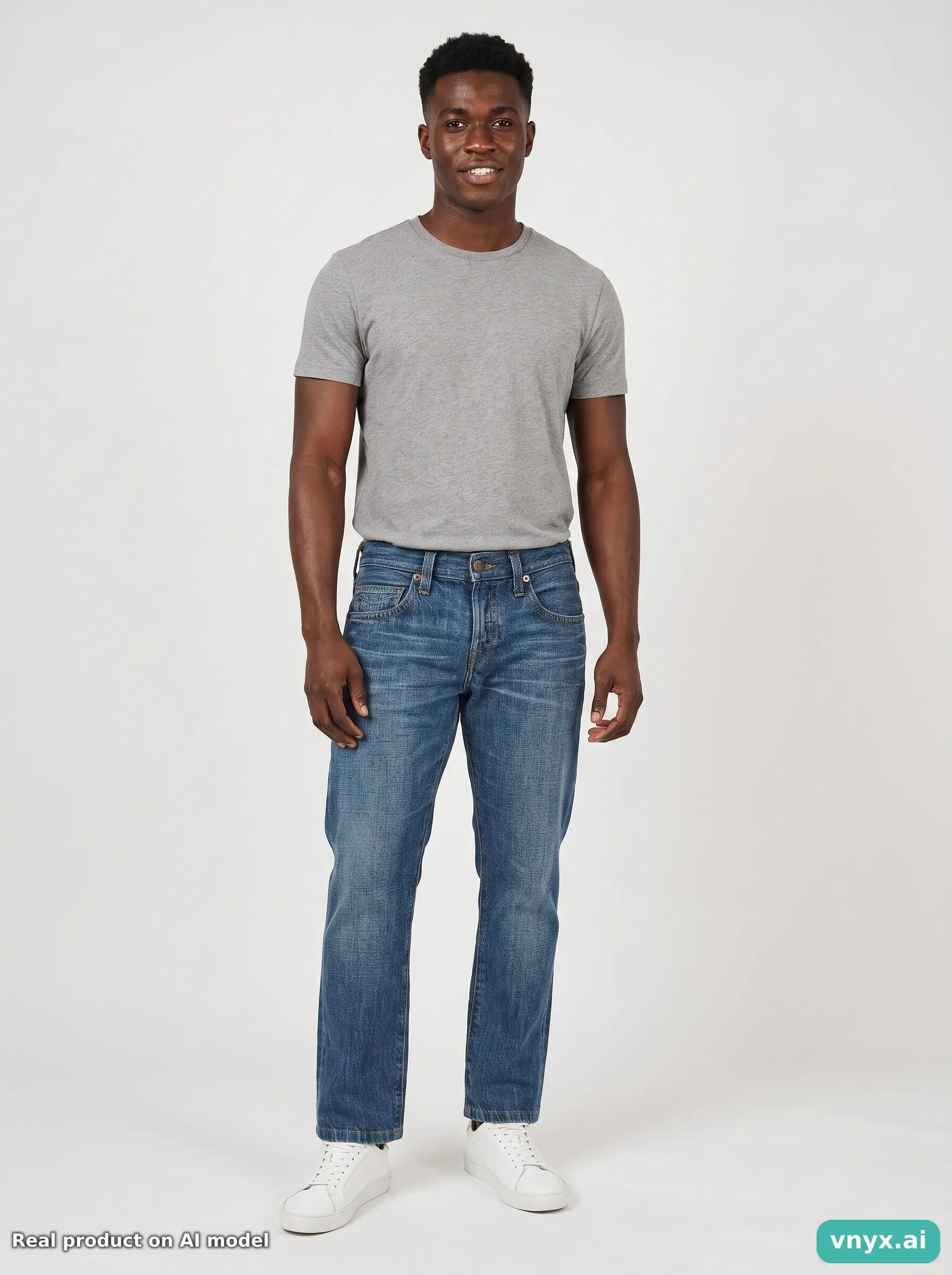 Second Life - Vintage True Religion Blue Jeans Men 30 L26 6/6