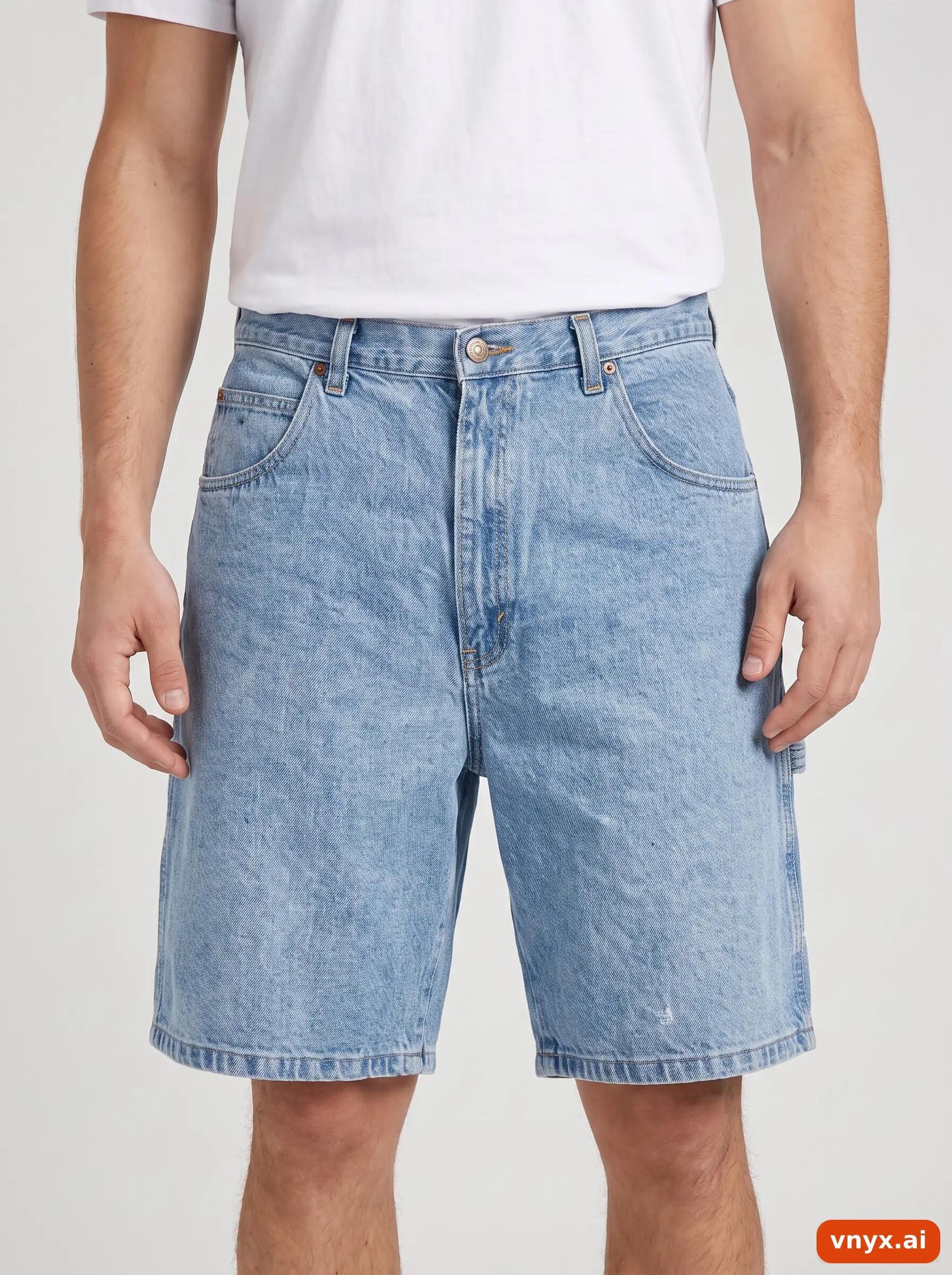 Second Life - Vintage Wrangler Blue Shorts Men W35 5/6