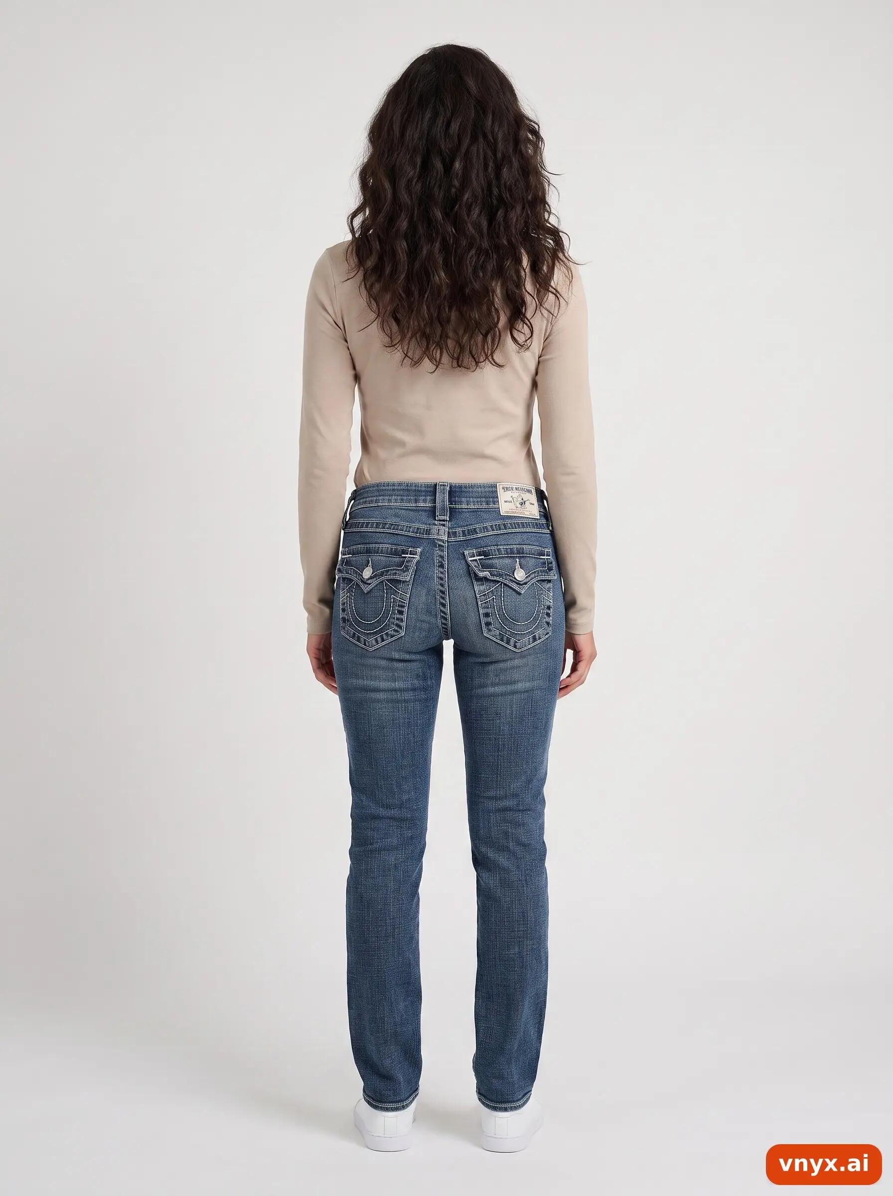 Second Life - Vintage True Religion Blue Jeans Women W25 4/6