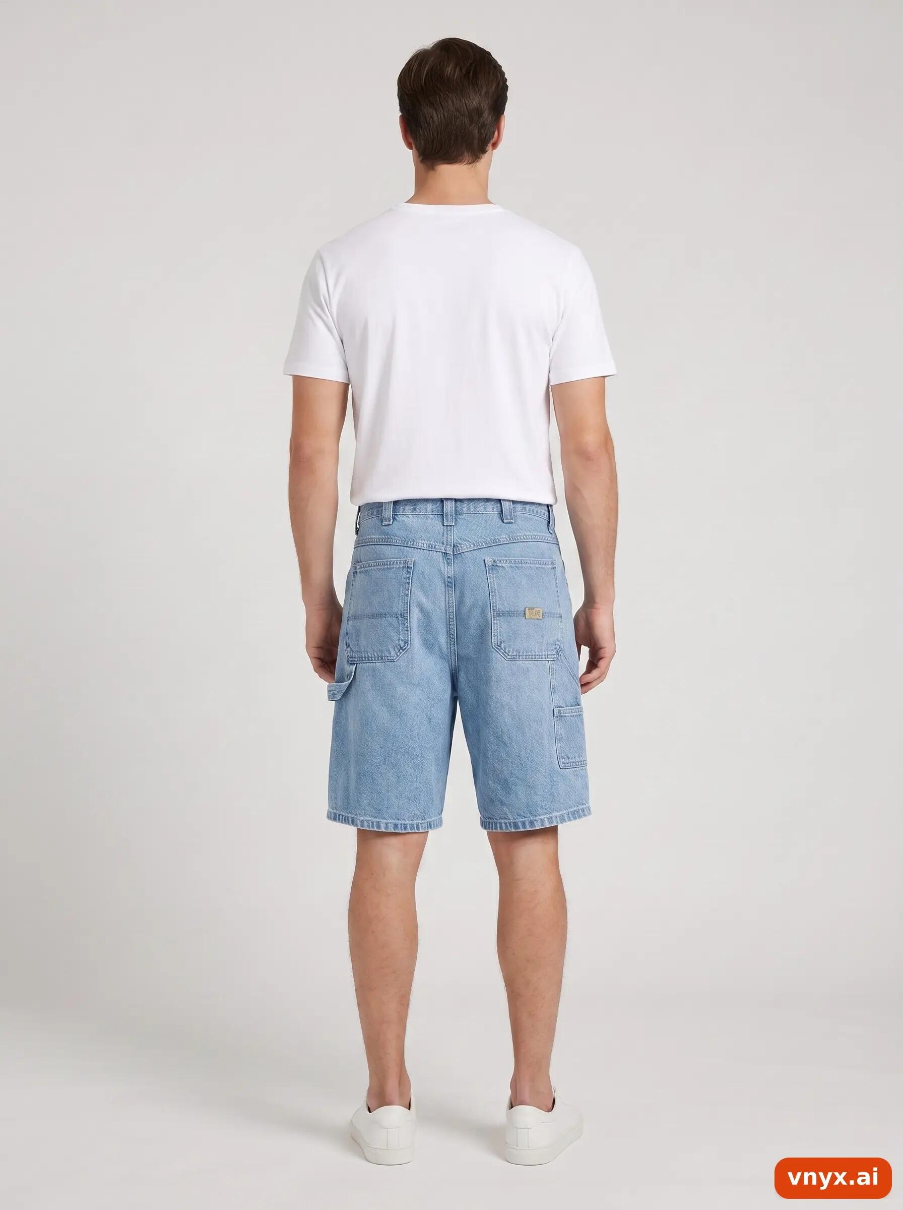 Second Life - Vintage Wrangler Blue Shorts Men W35 4/6