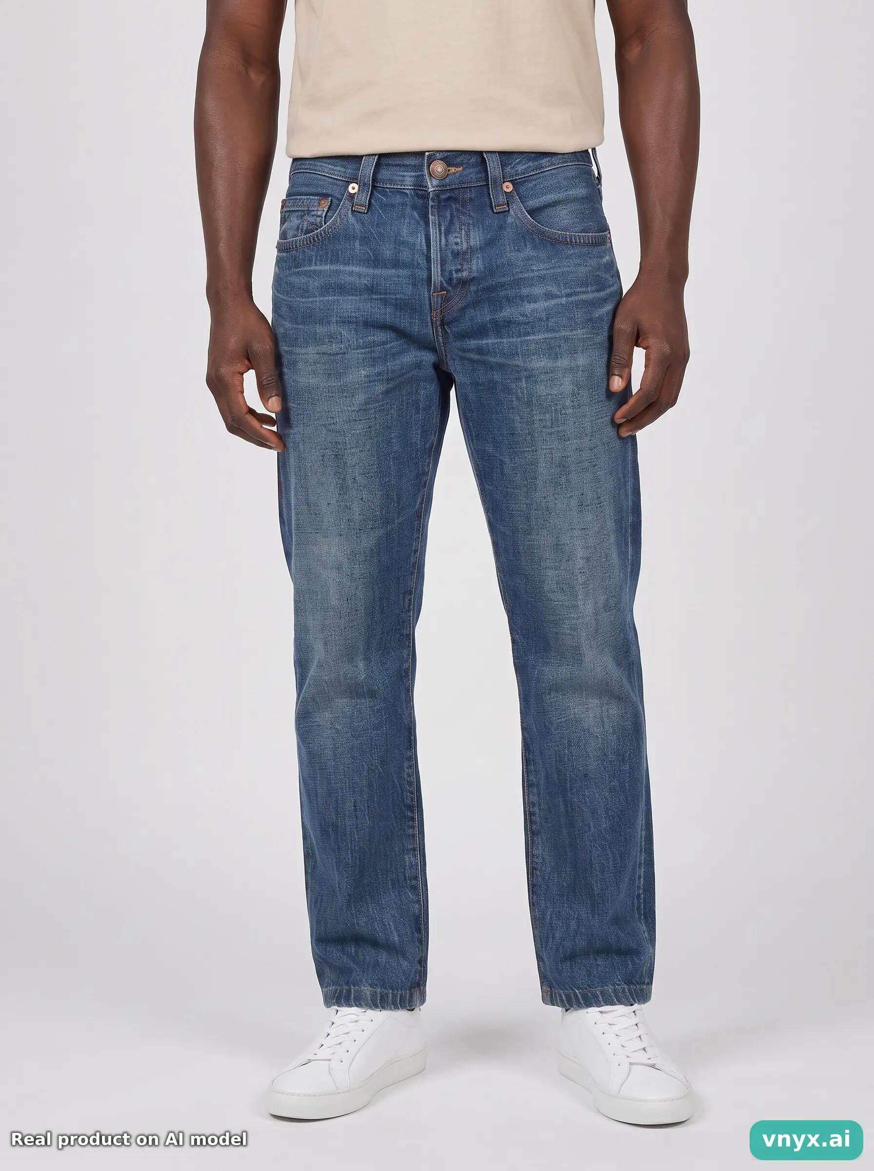 Second Life - Vintage True Religion Blue Jeans Men 30 L26 5/6