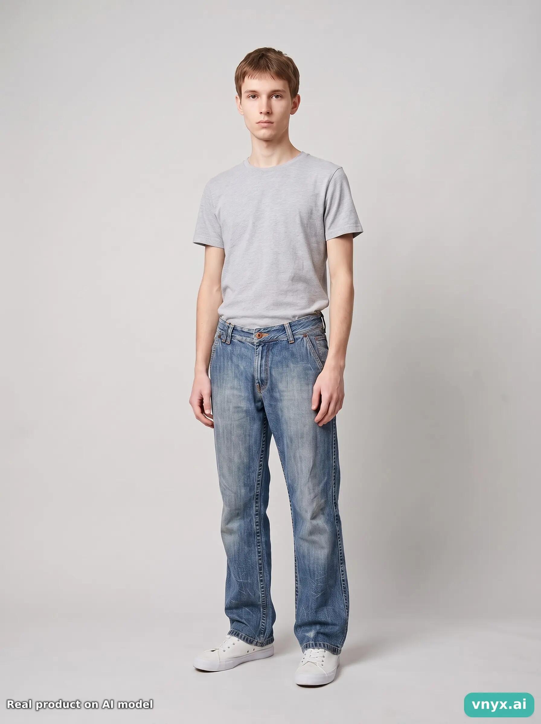 Second Life - Vintage Quiksilver Blue Jeans Men W32 L32 5/6
