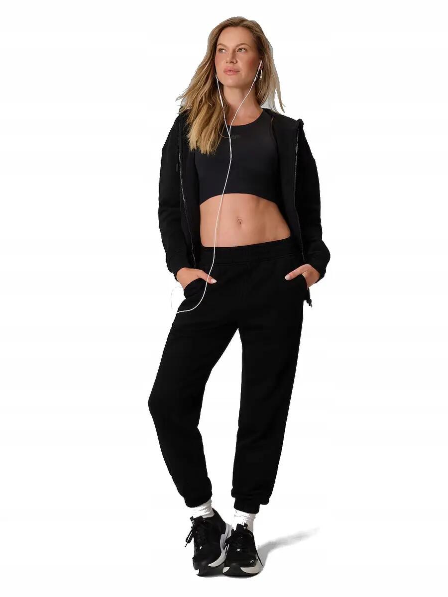 Damskie spodnie dresowe joggery 4F F1842 2/5
