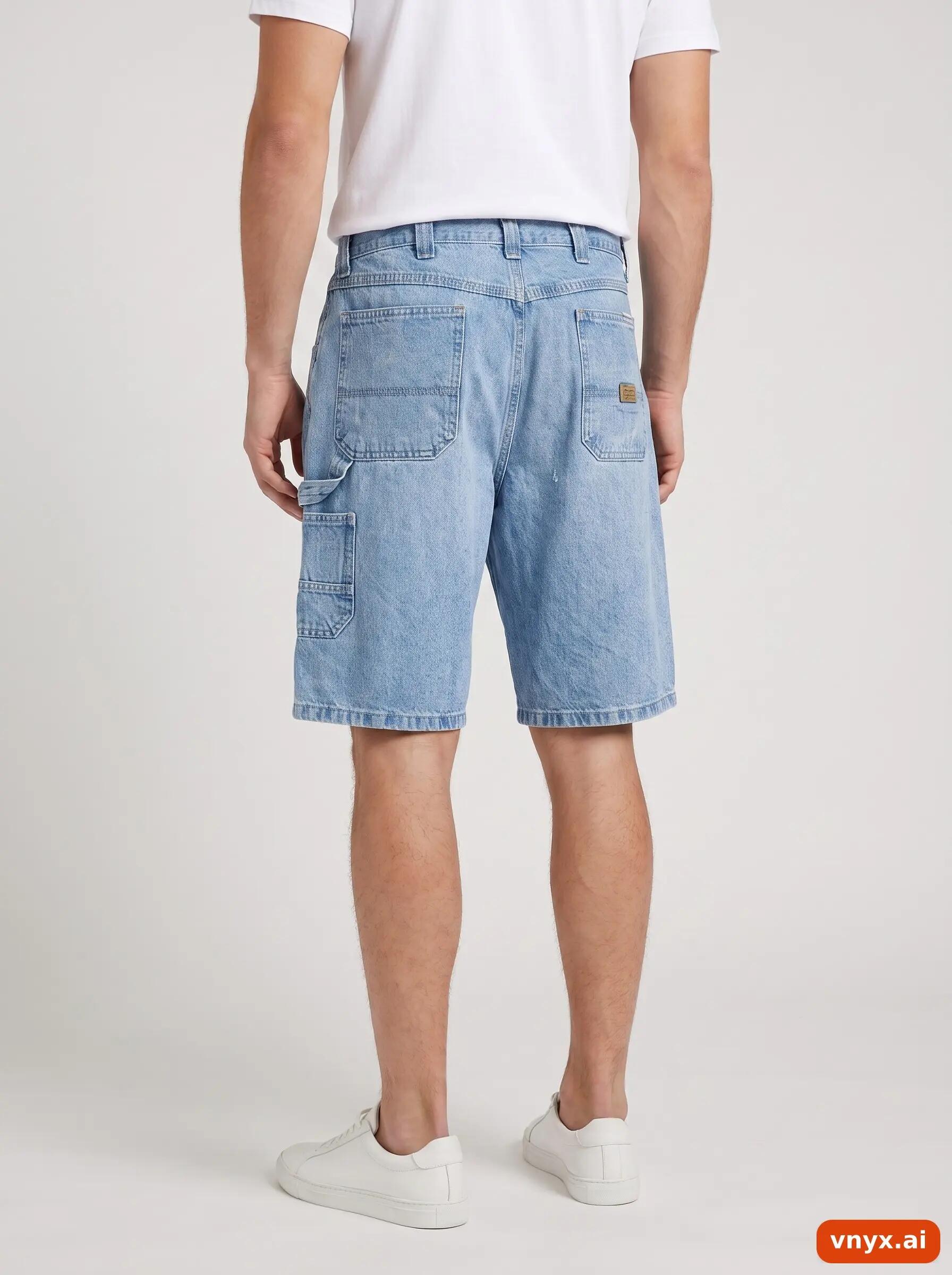 Second Life - Vintage Wrangler Blue Shorts Men W35 2/6