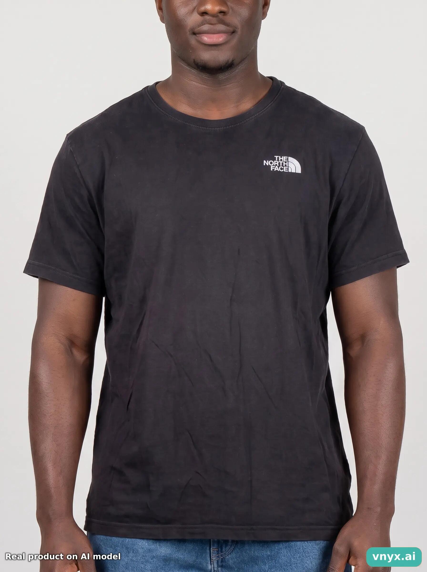 Second Life - Vintage The North Face Black T-Shirt Men L 6/6