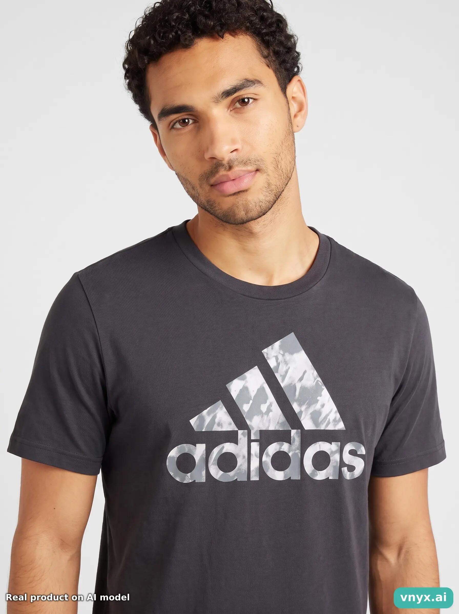 Second Life - Regular Adidas T-Shirt in Black 5/6