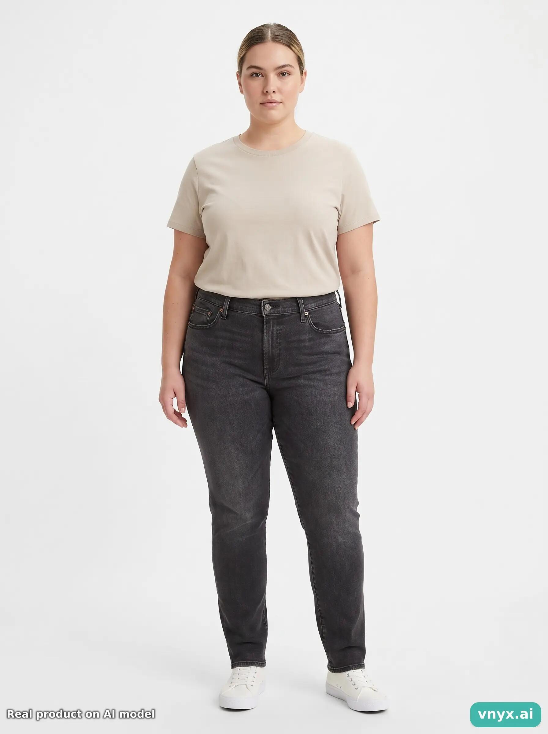 Second Life - Vintage LEVI STRAUSS & CO. Black Jeans Women W34 L34 6/6