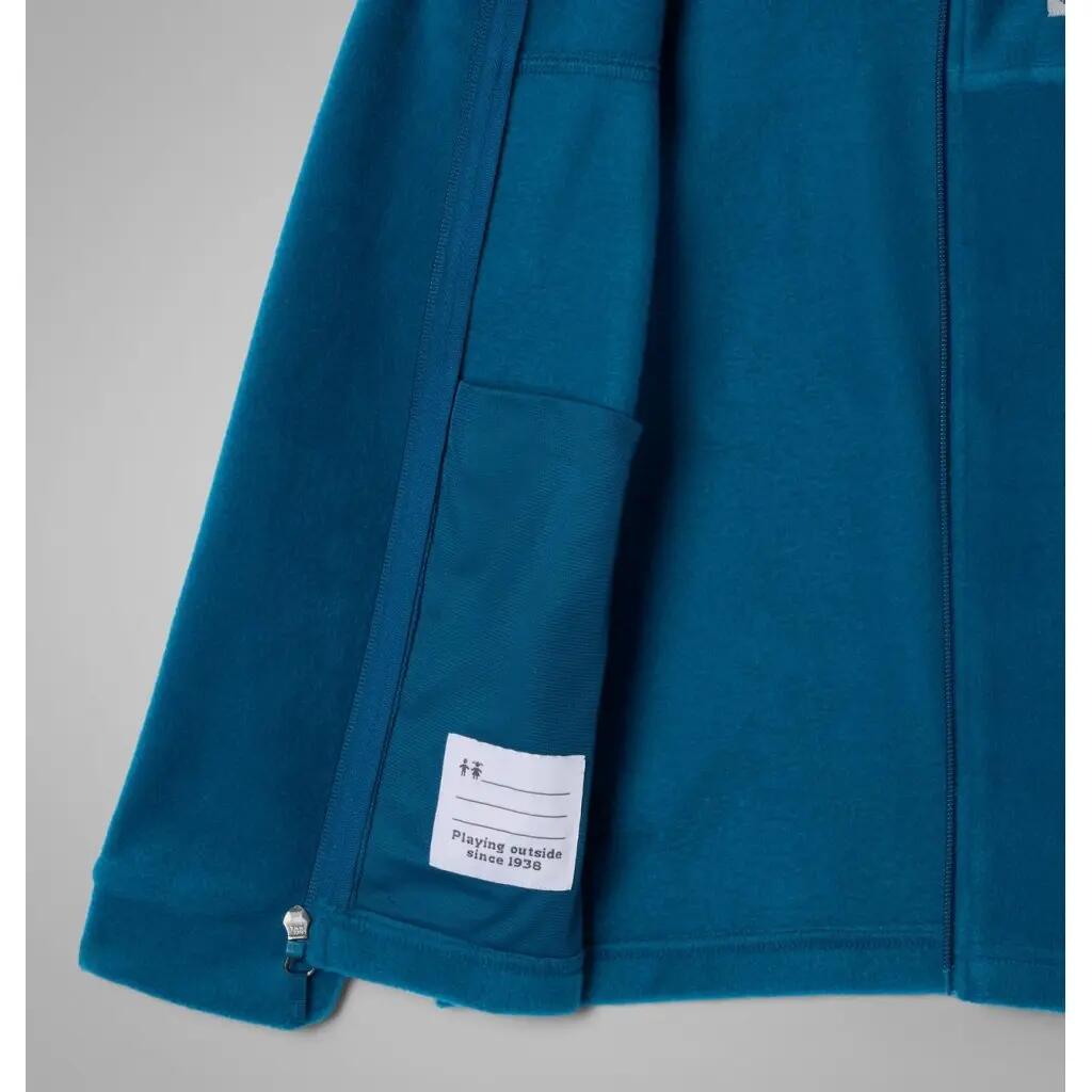 Columbia Modelo Steens Ii Fleece Hoodie Cor Azul 3/5