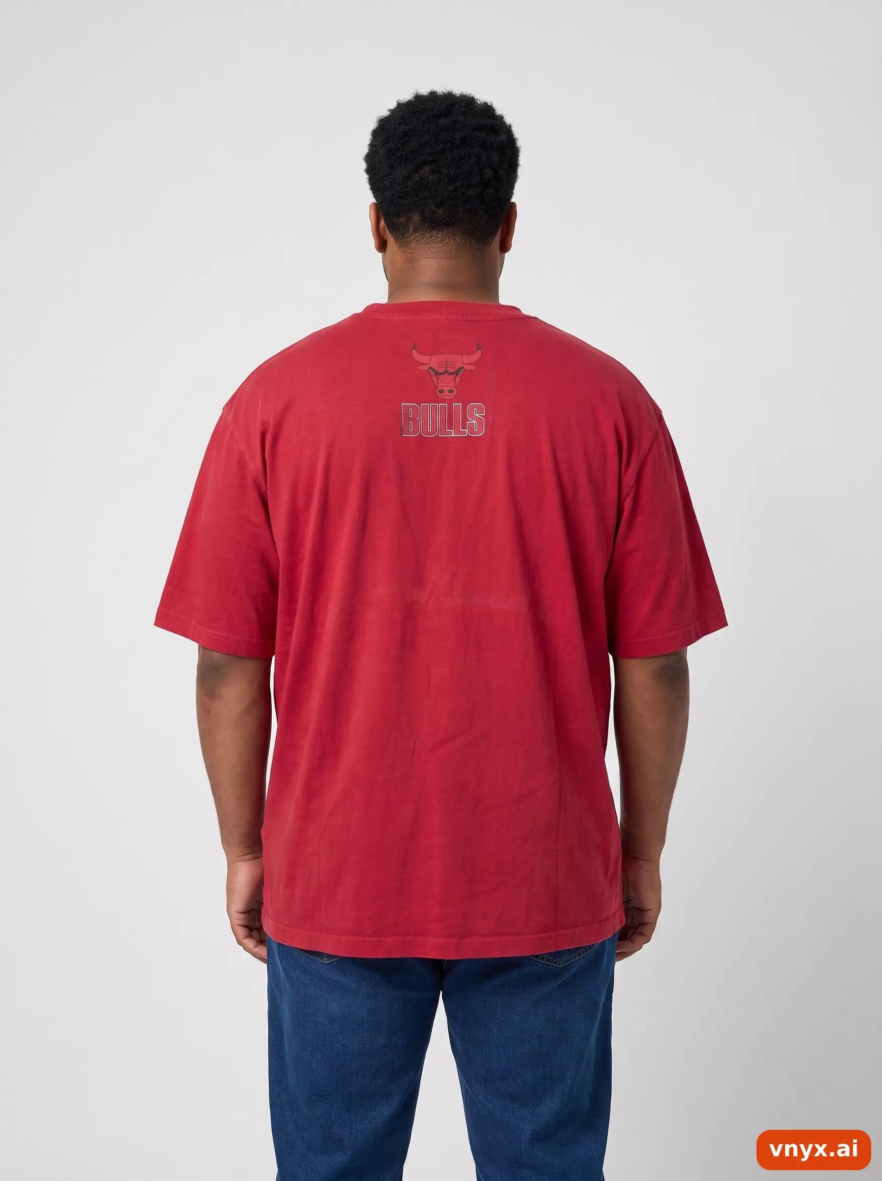 Second Life - Vintage Chicago Bulls Red T-Shirt Men XL 2/6
