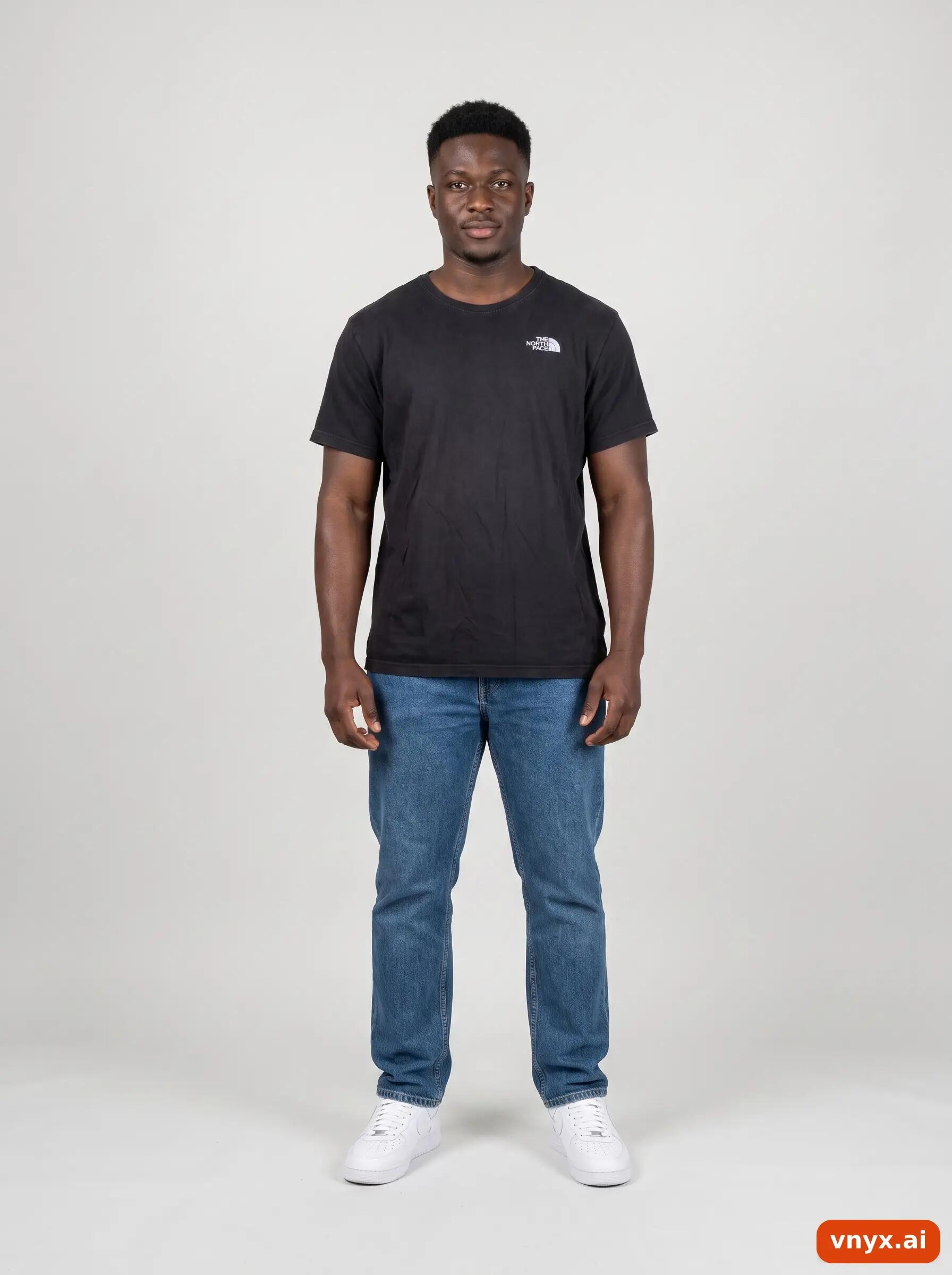Second Life - Vintage The North Face Black T-Shirt Men L 3/6