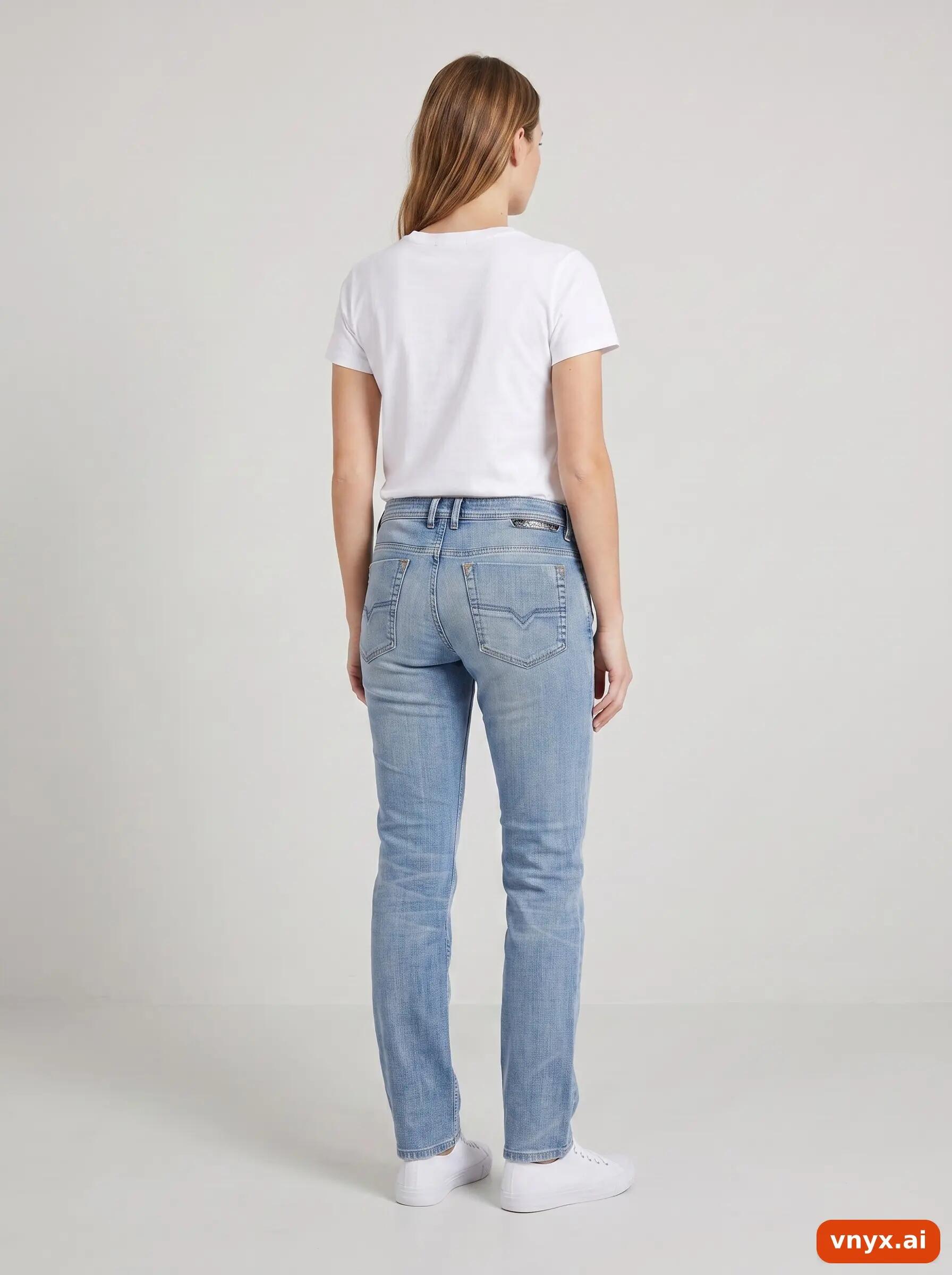 Second Life - Vintage Diesel Blue Jeans Women W34 2/6