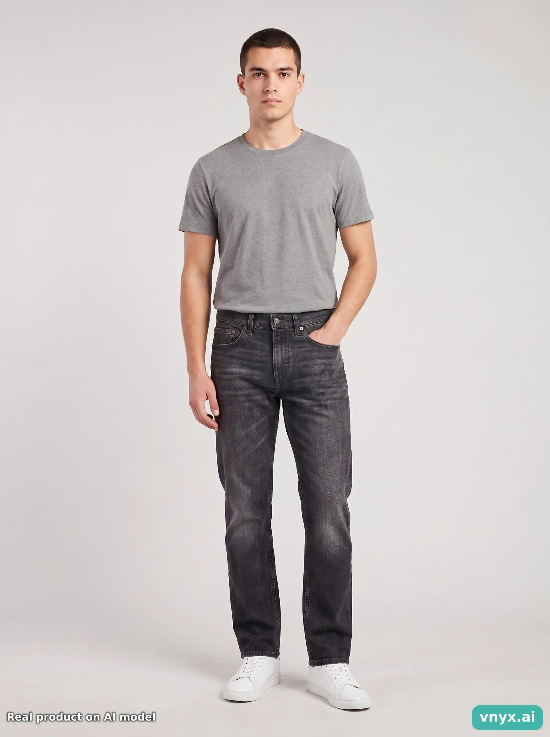 Second Life - Vintage Levi's Black Jeans Men W30 L32 6/6