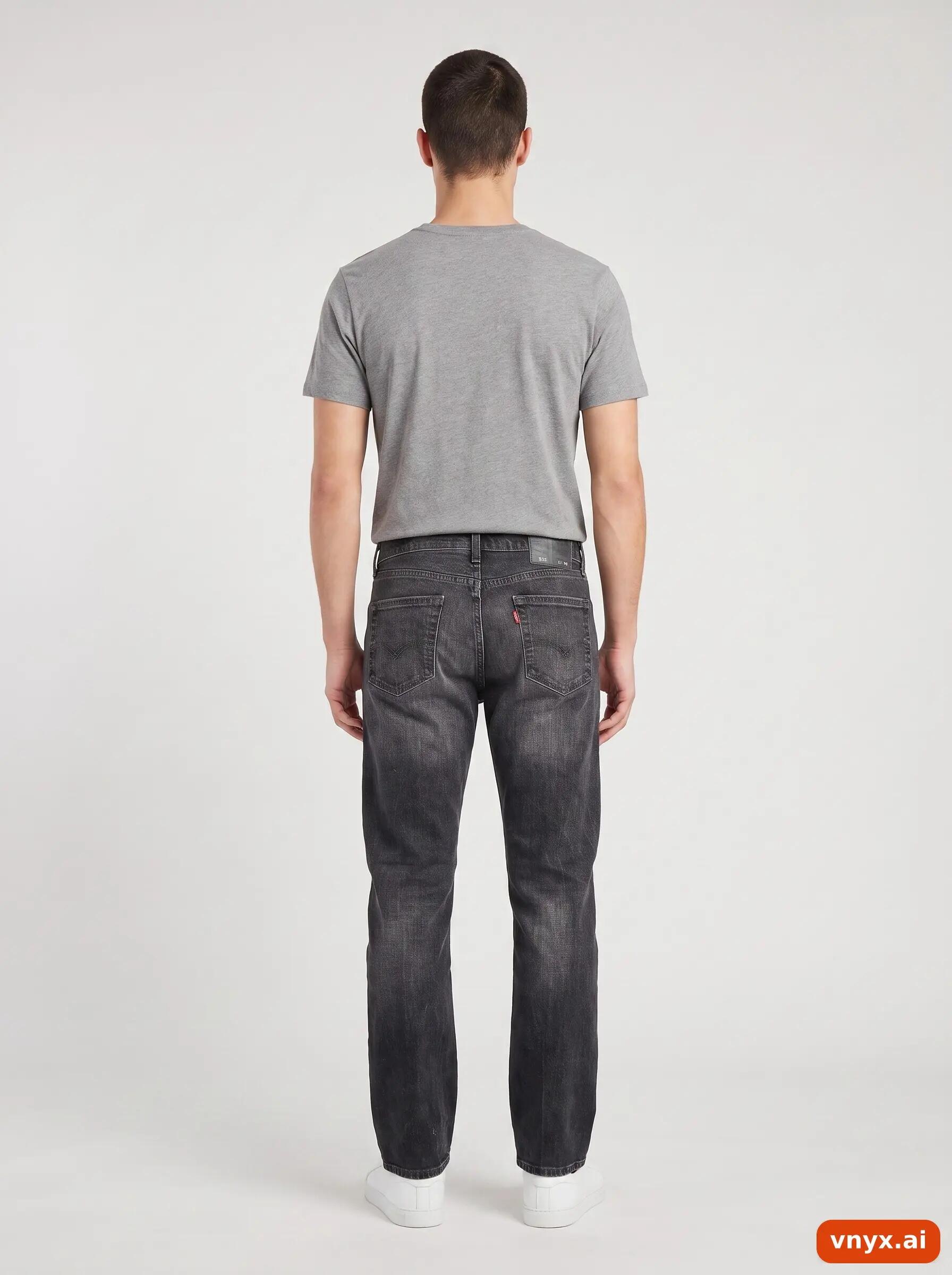 Second Life - Vintage Levi's Black Jeans Men W30 L32 4/6