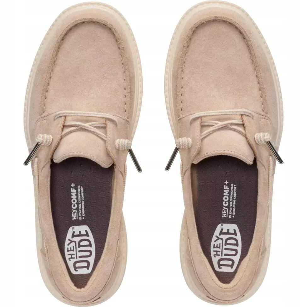 HeyDude Damskie Mokasyny Sienna Boat Suede 3/6